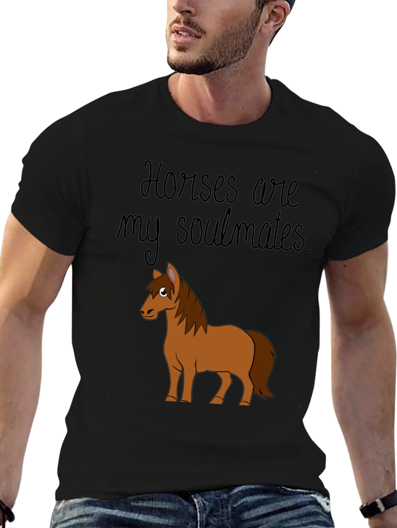 Horses Are My Soulmates Graphic Tee