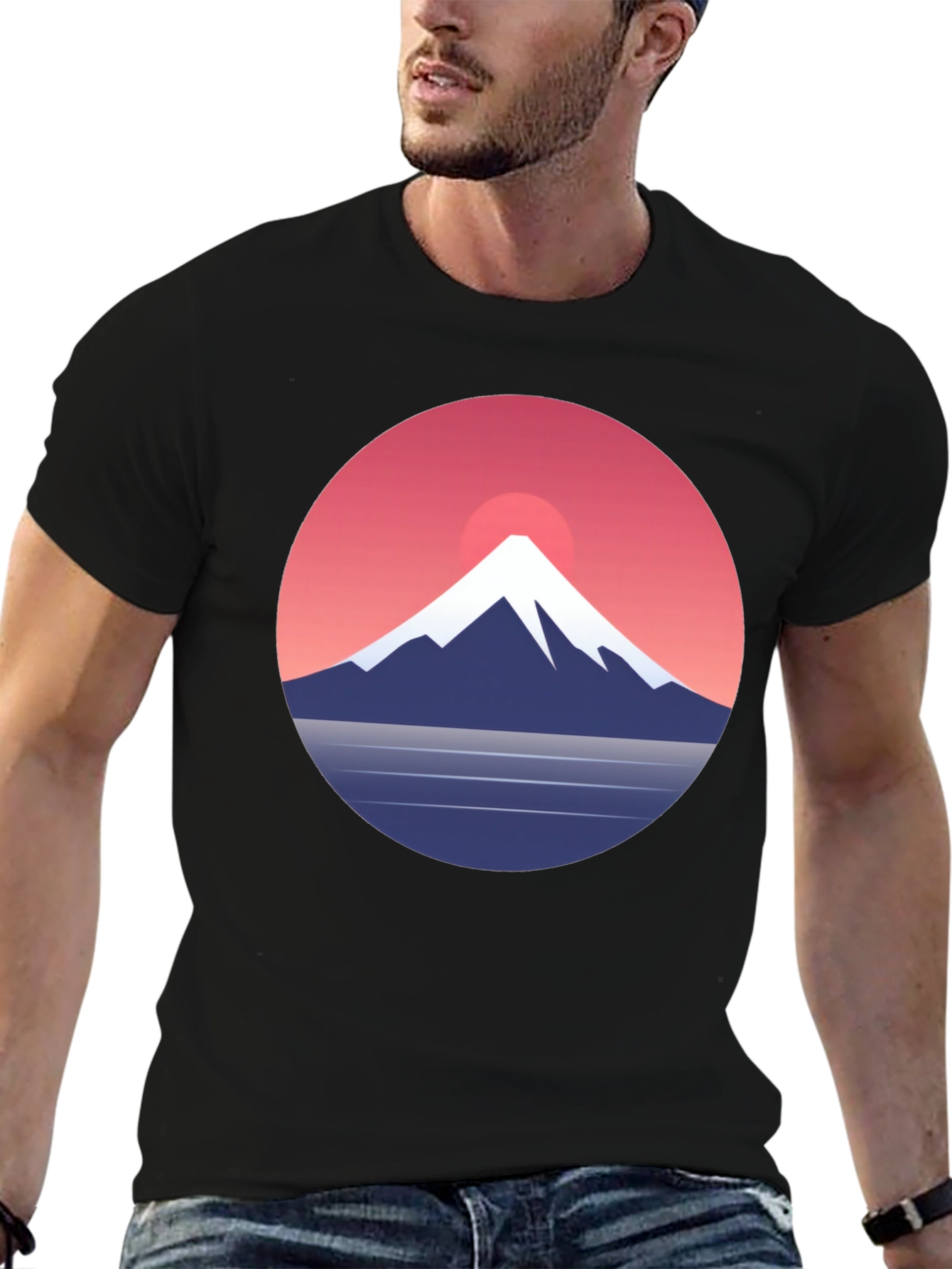 Mountain Sunset Graphic Tee
