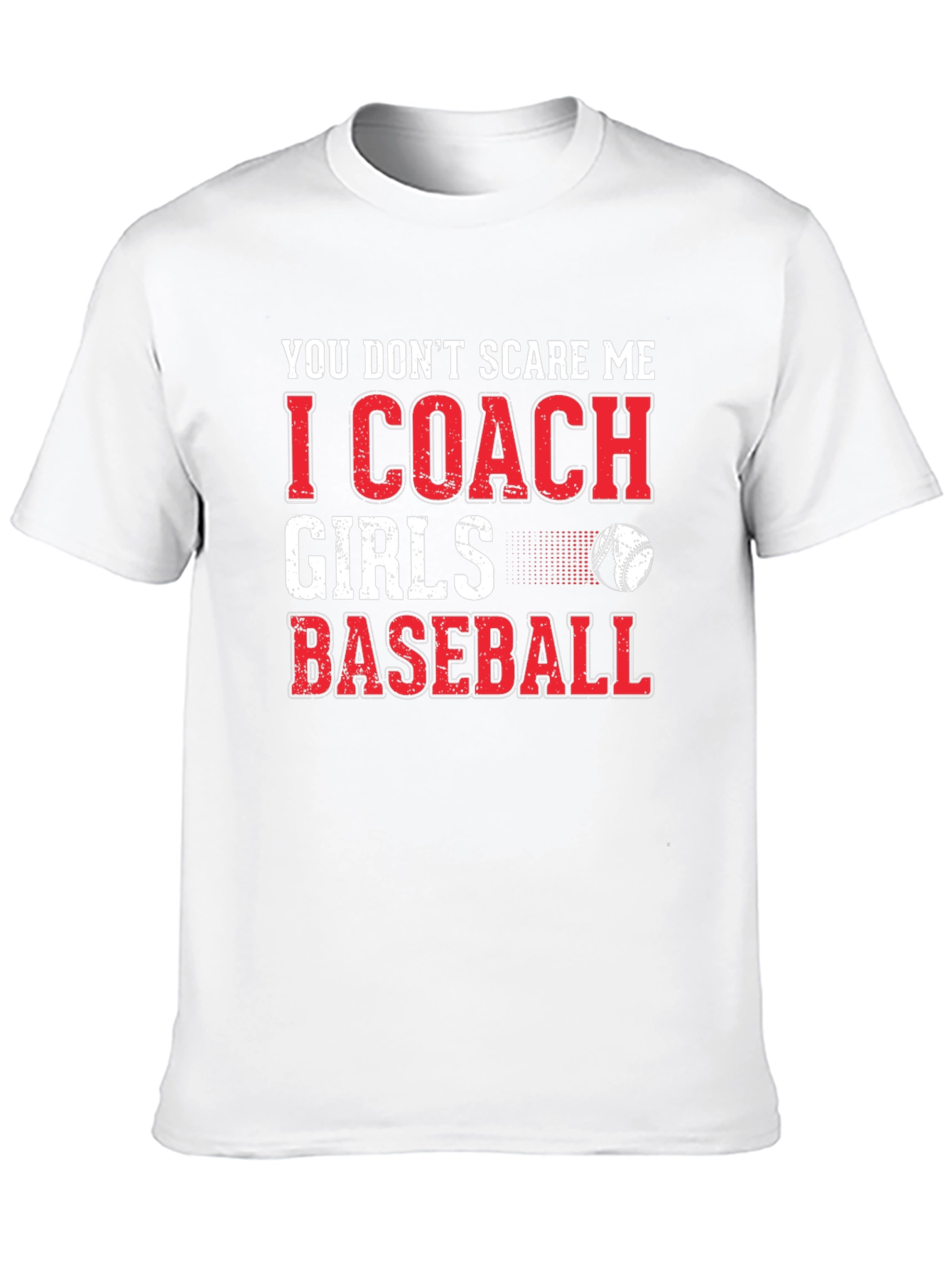 Coach Girls Baseball Graphic T-Shirt