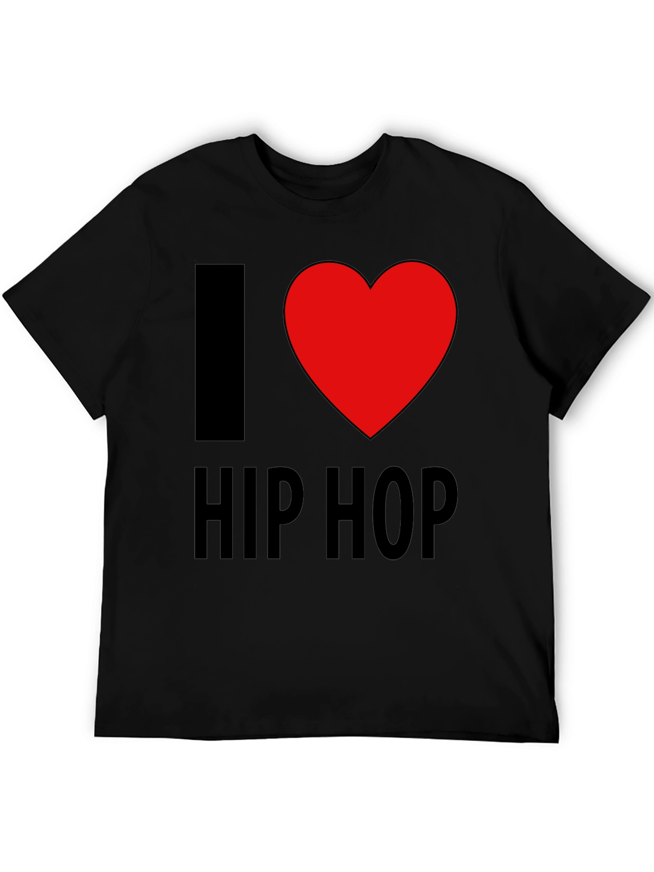 I Heart Hip Hop Black T-Shirt