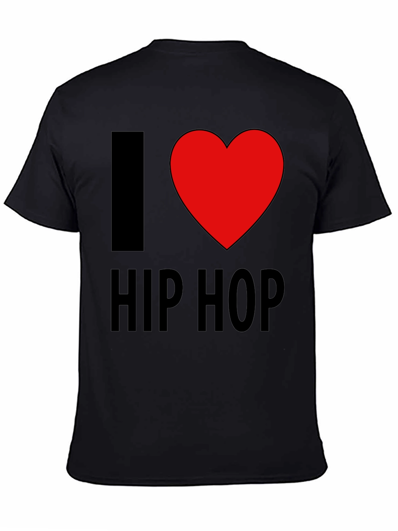 I Heart Hip Hop Black T-Shirt
