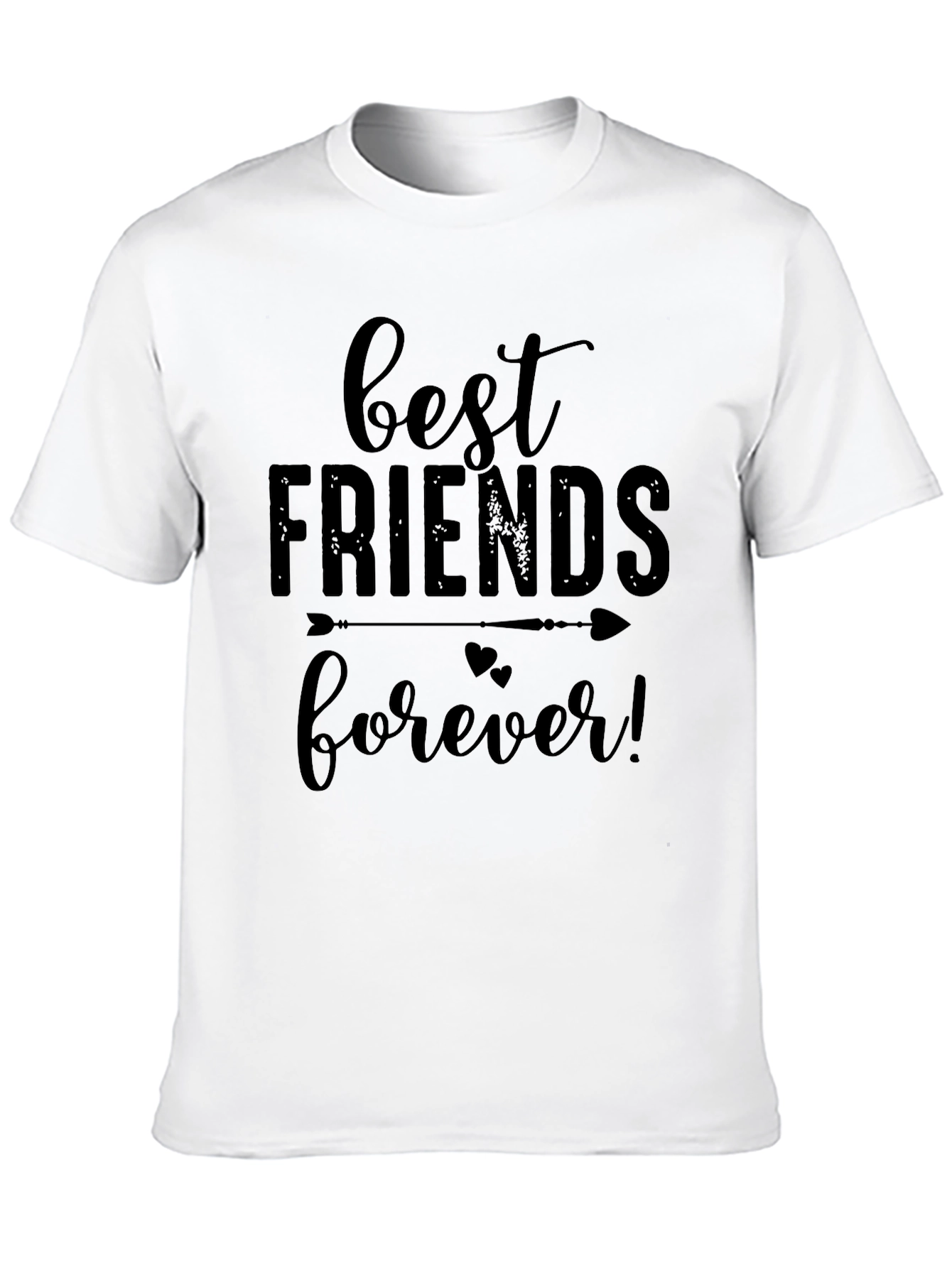 Best Friends Forever Black T-Shirt