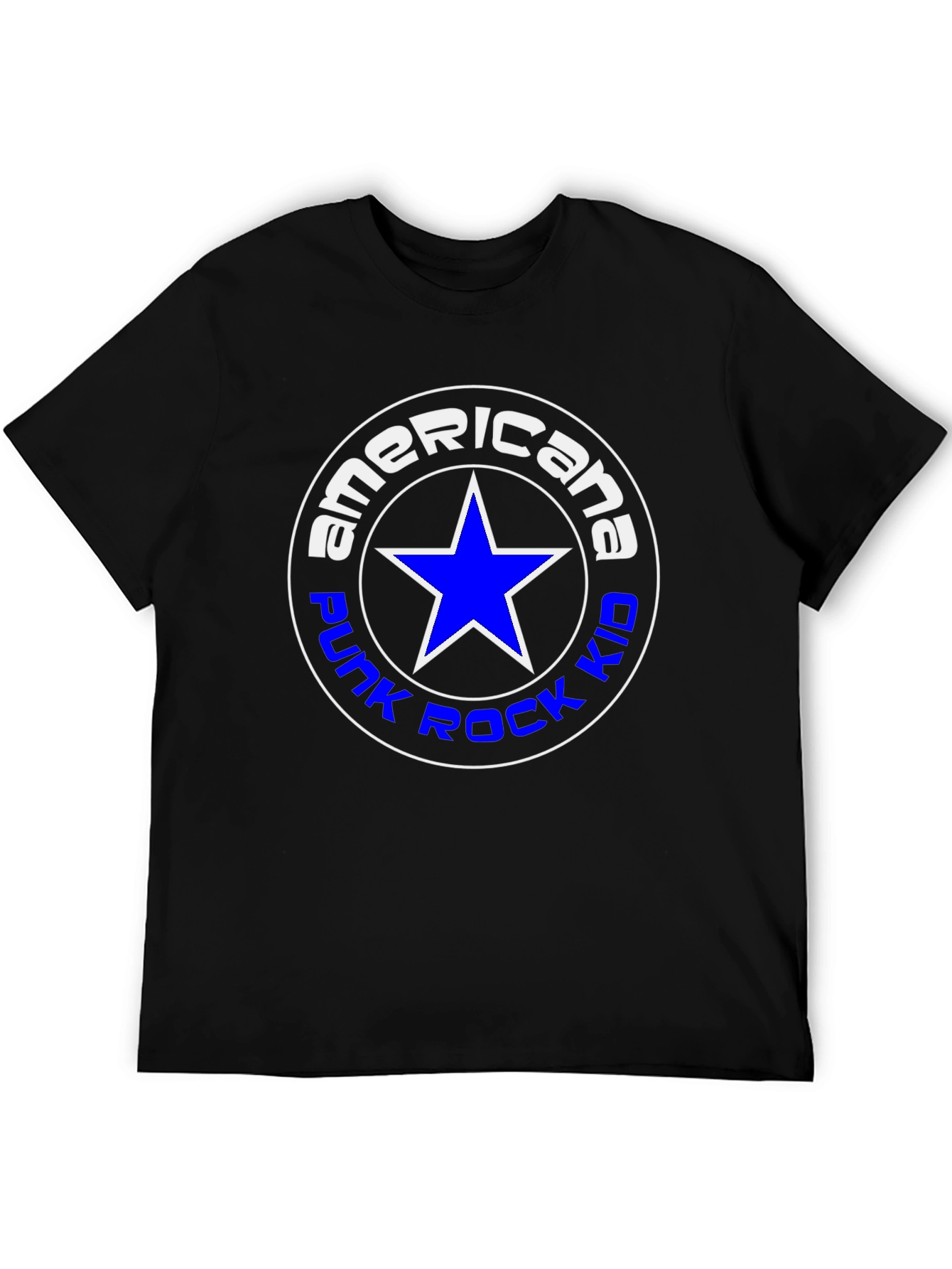 Americana Punk Rock Kid Graphic Tee