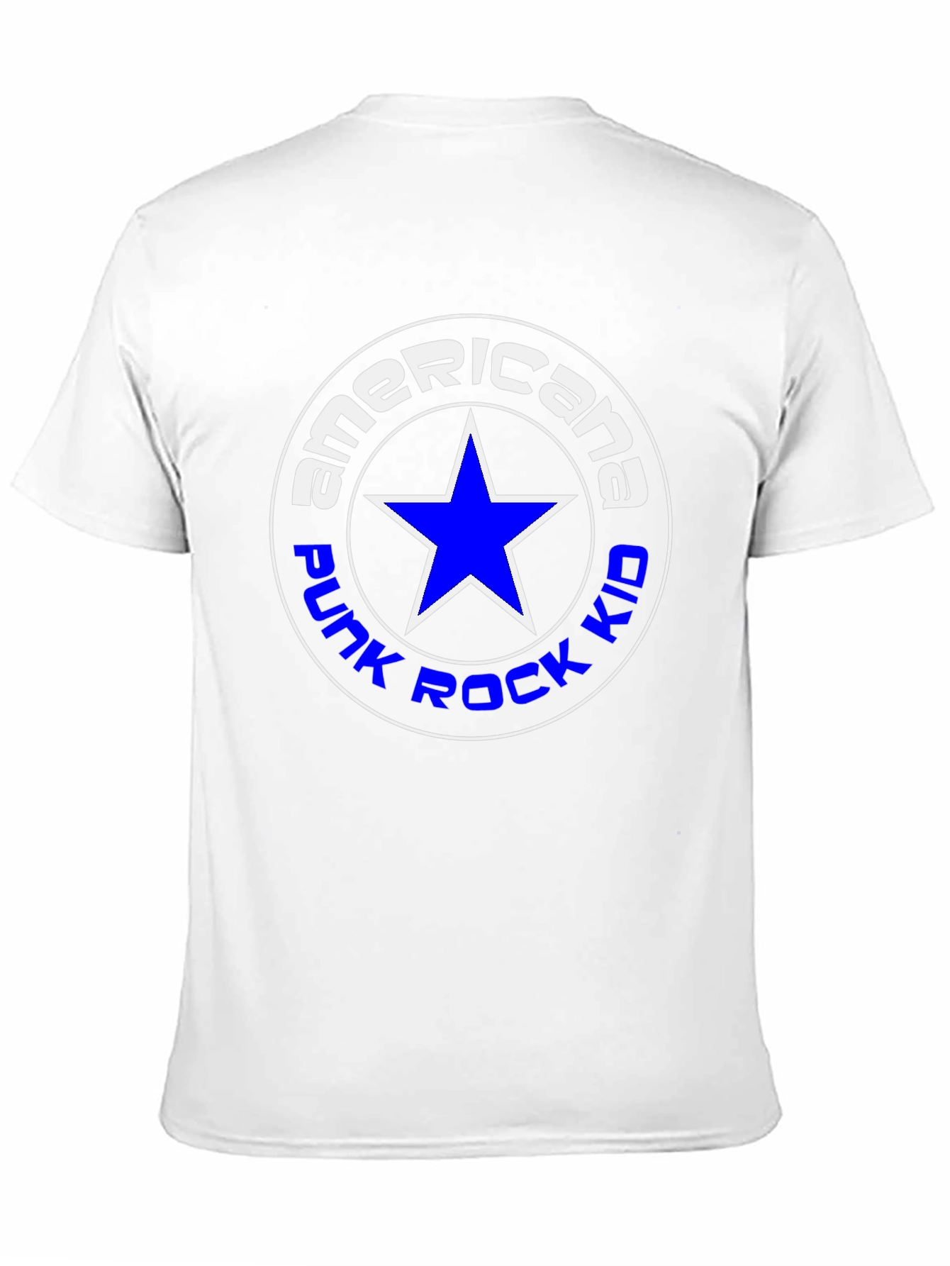 Americana Punk Rock Kid Graphic Tee