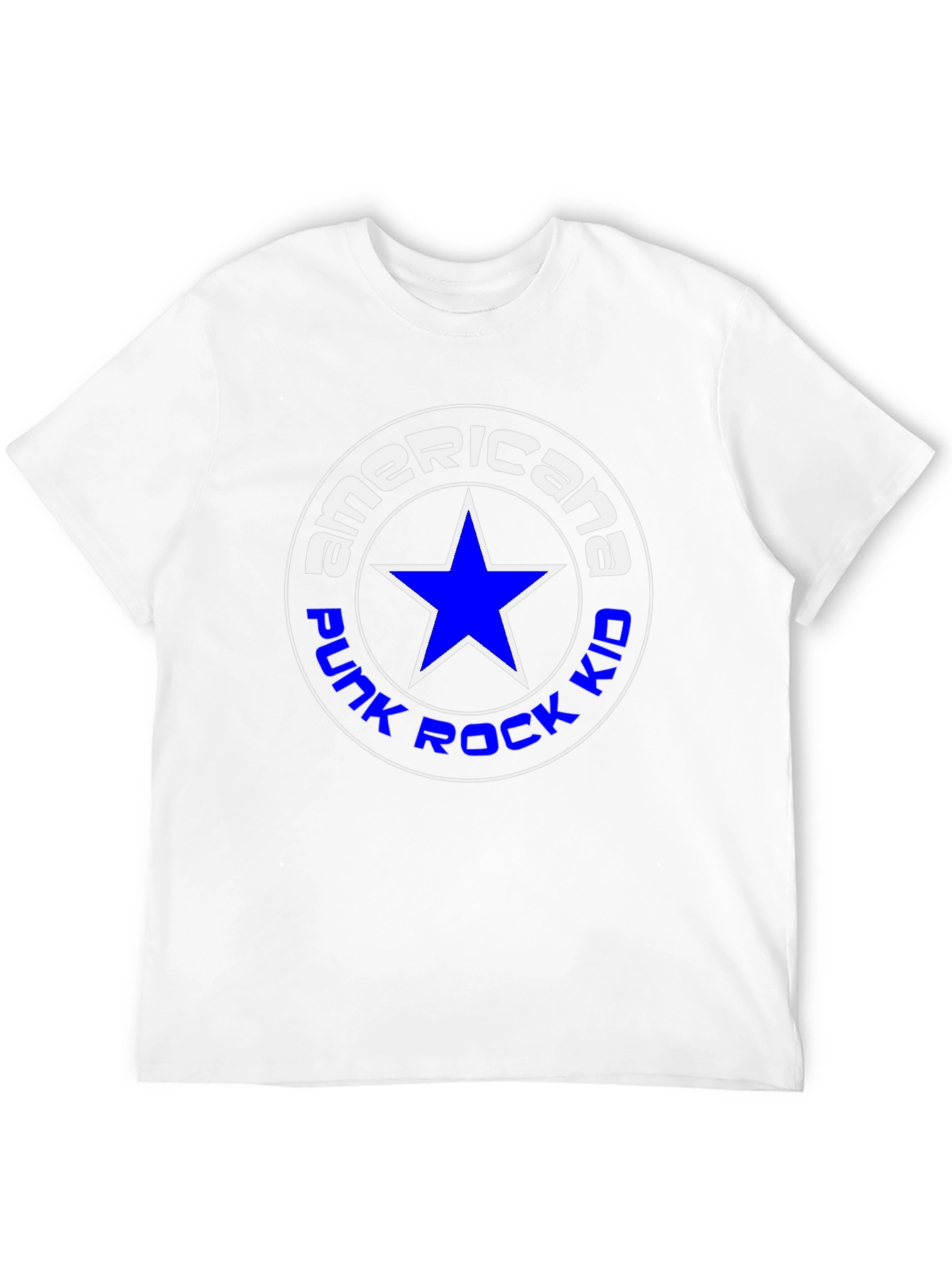 Americana Punk Rock Kid Graphic Tee