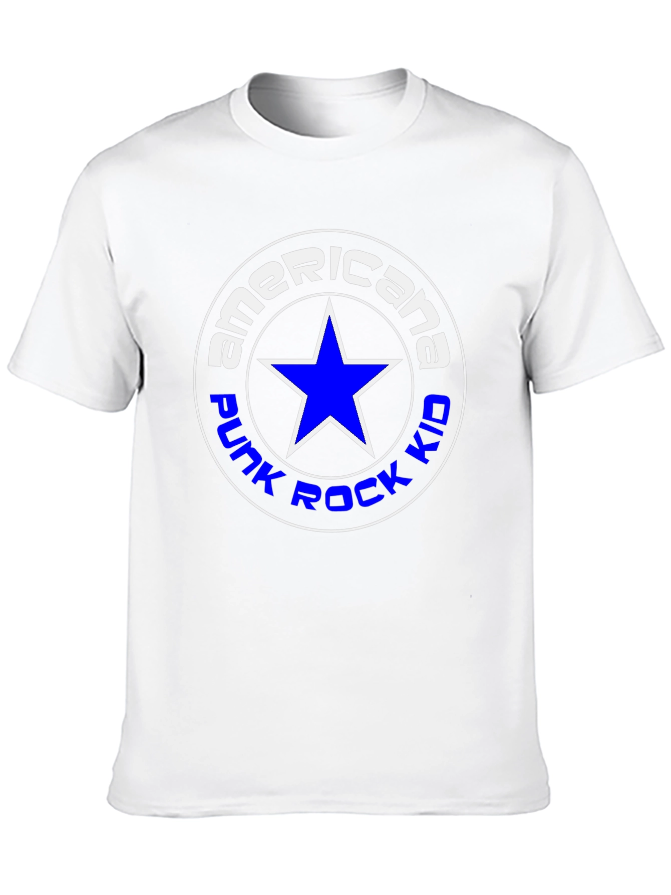 Americana Punk Rock Kid Graphic Tee