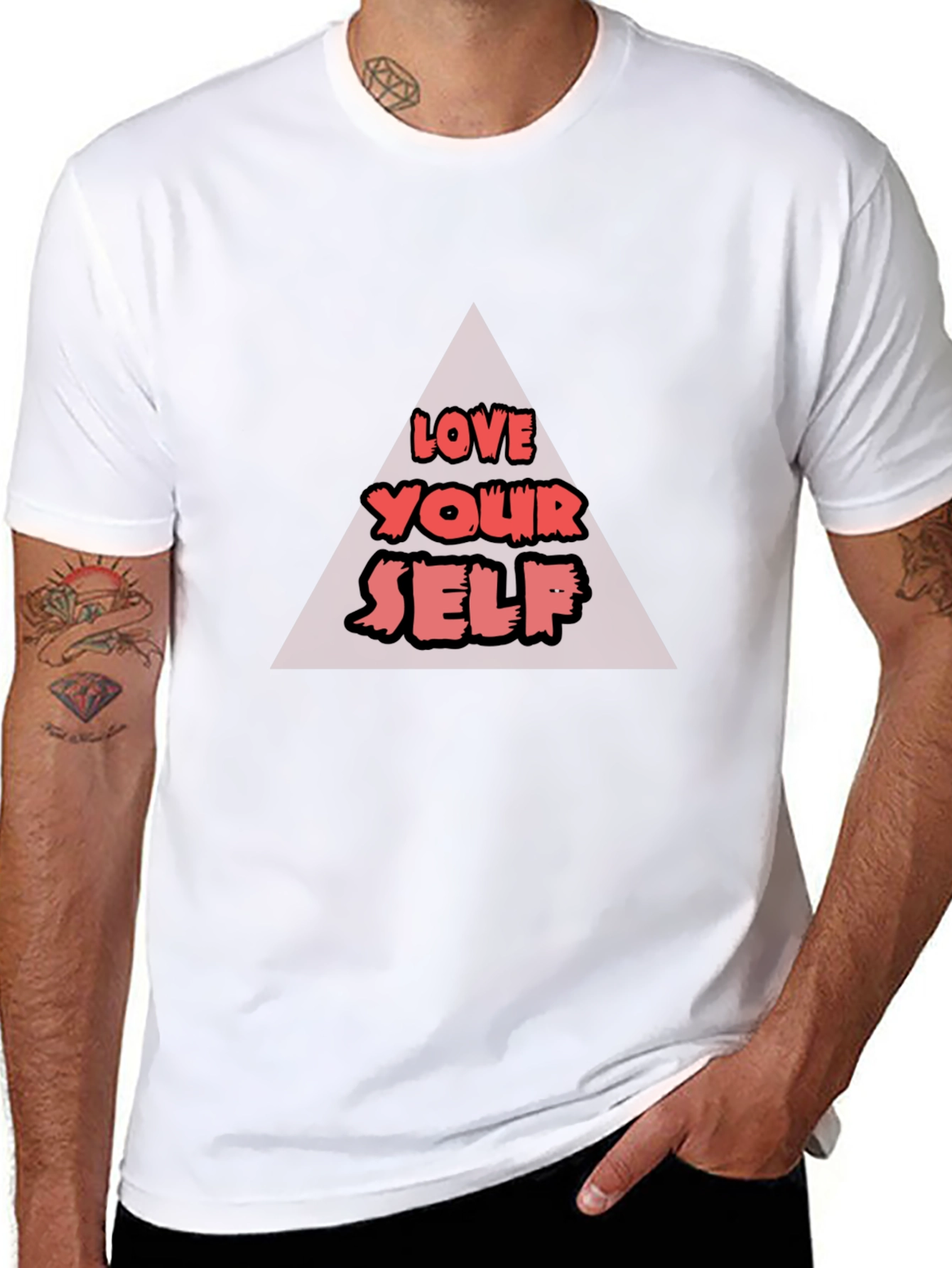 Love Yourself Graphic Tee - Casual Comfort