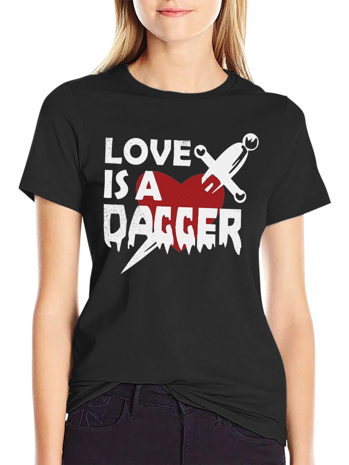 Love is a Dagger Graphic Tee