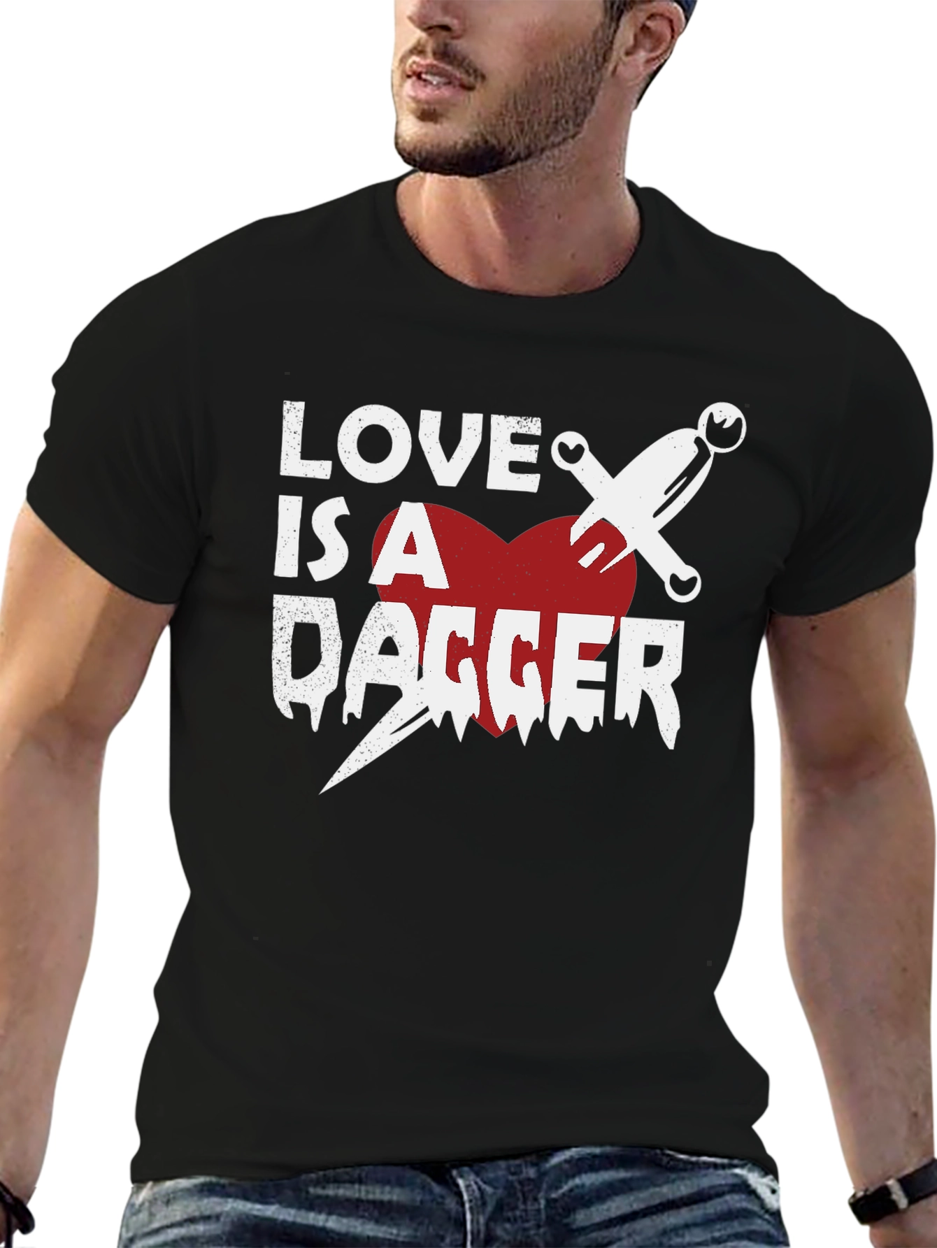 Love is a Dagger Graphic Tee