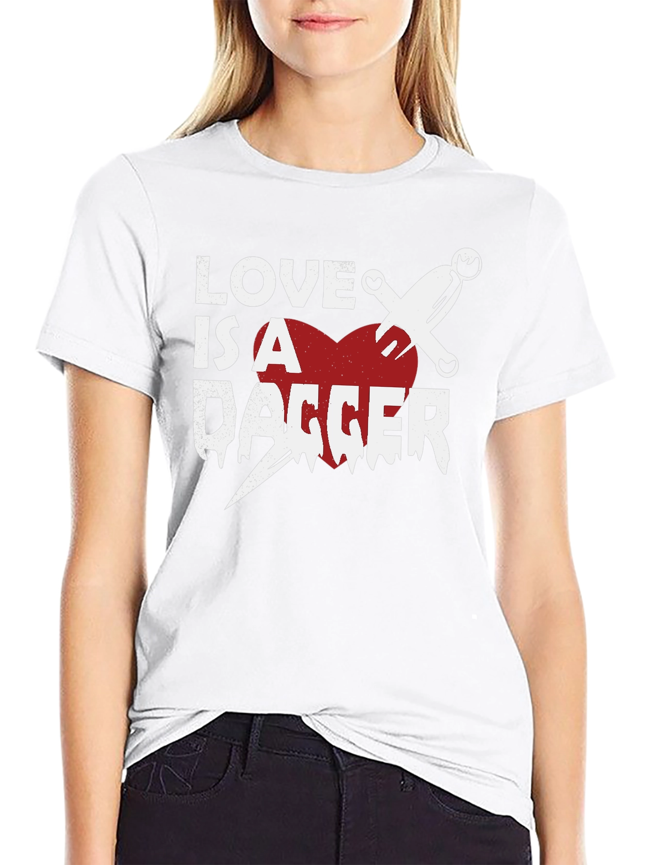 Love is a Dagger Graphic Tee