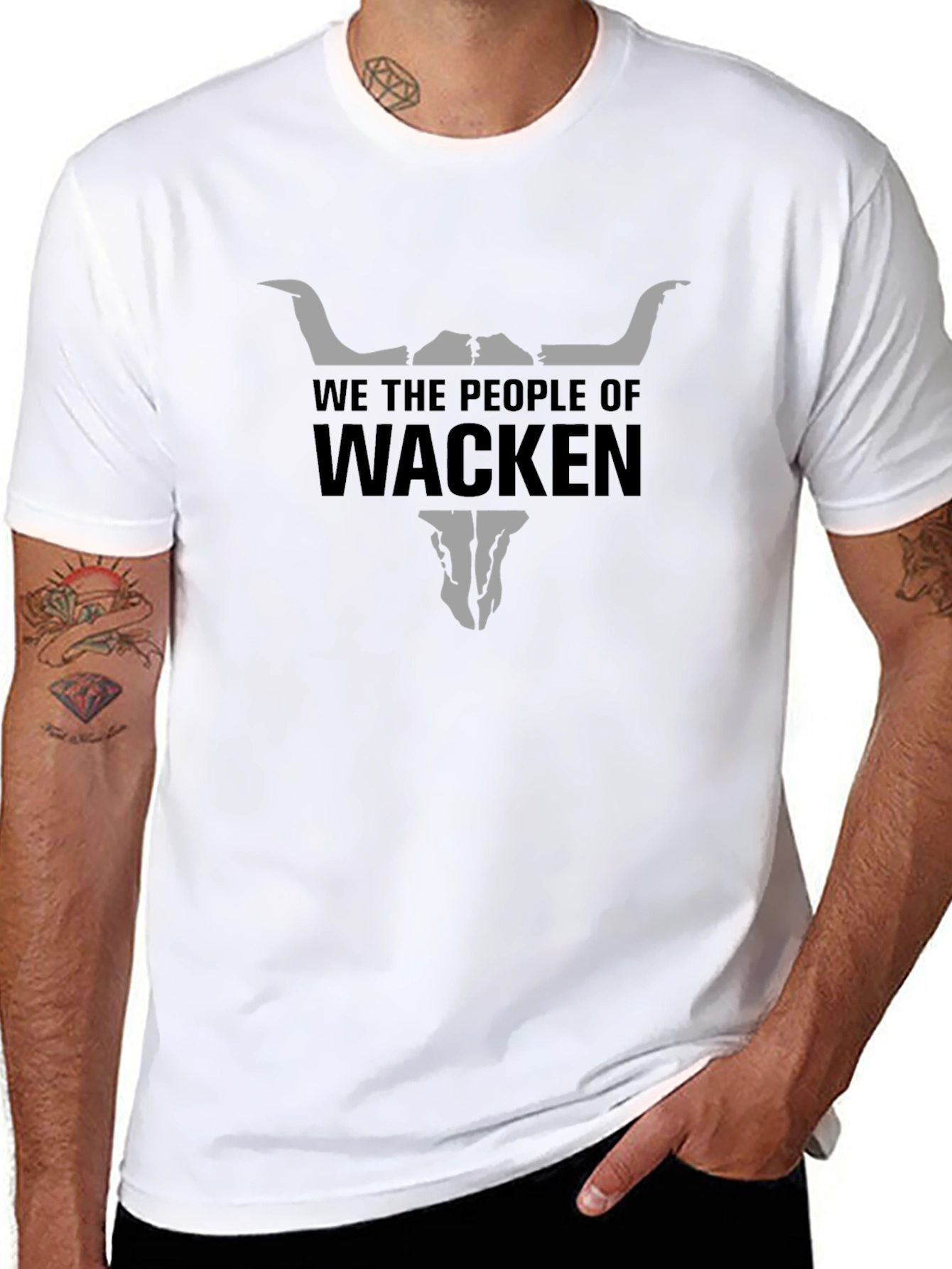 Wacken Festival Black Graphic Tee