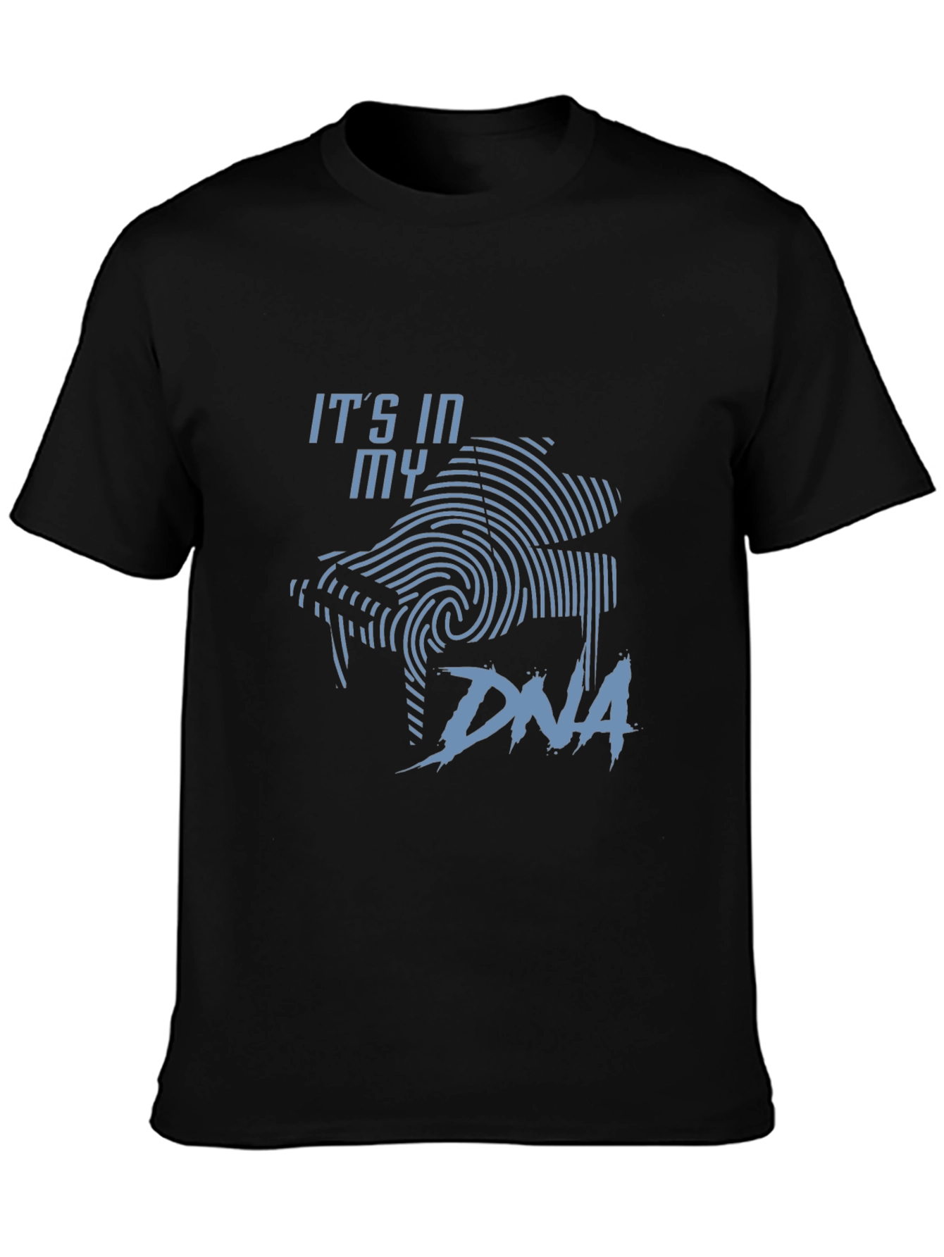 Piano DNA Graphic Tee - Music Lover Shirt
