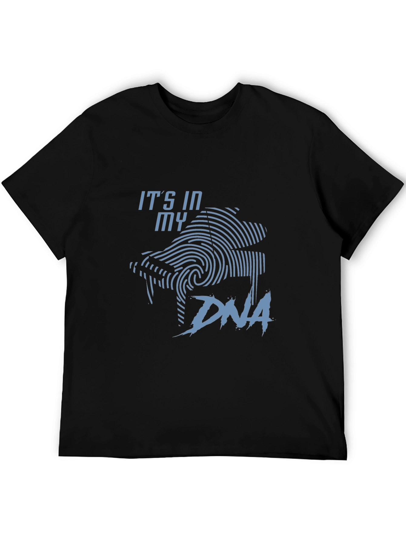 Piano DNA Graphic Tee - Music Lover Shirt