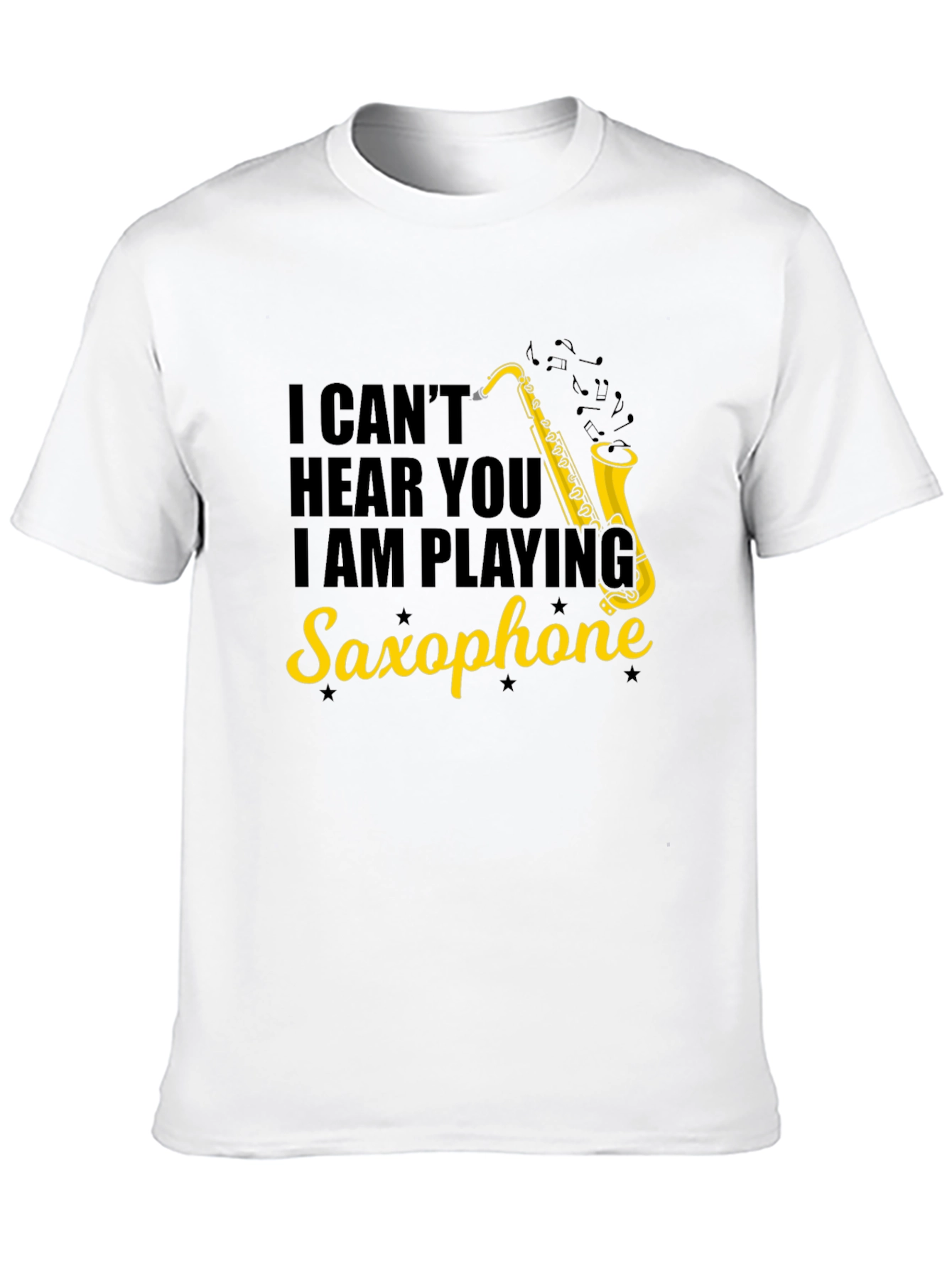 Saxophone Player Graphic Tee - Music Lover Gift