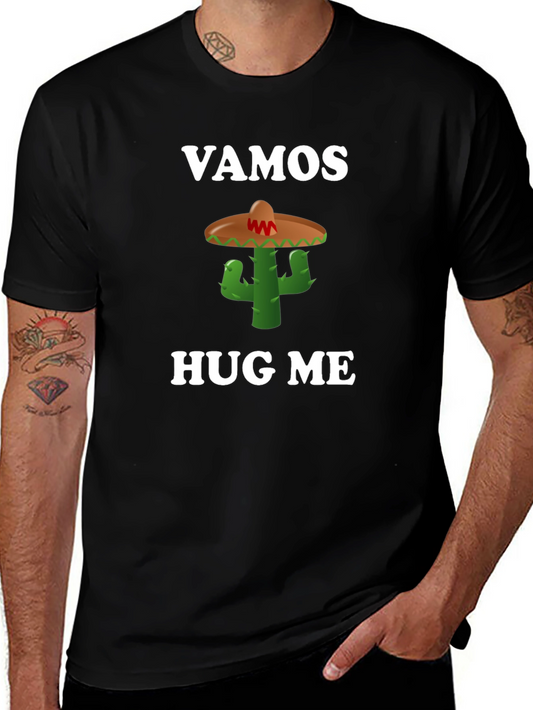 Vamos Hug Me Cactus T-Shirt
