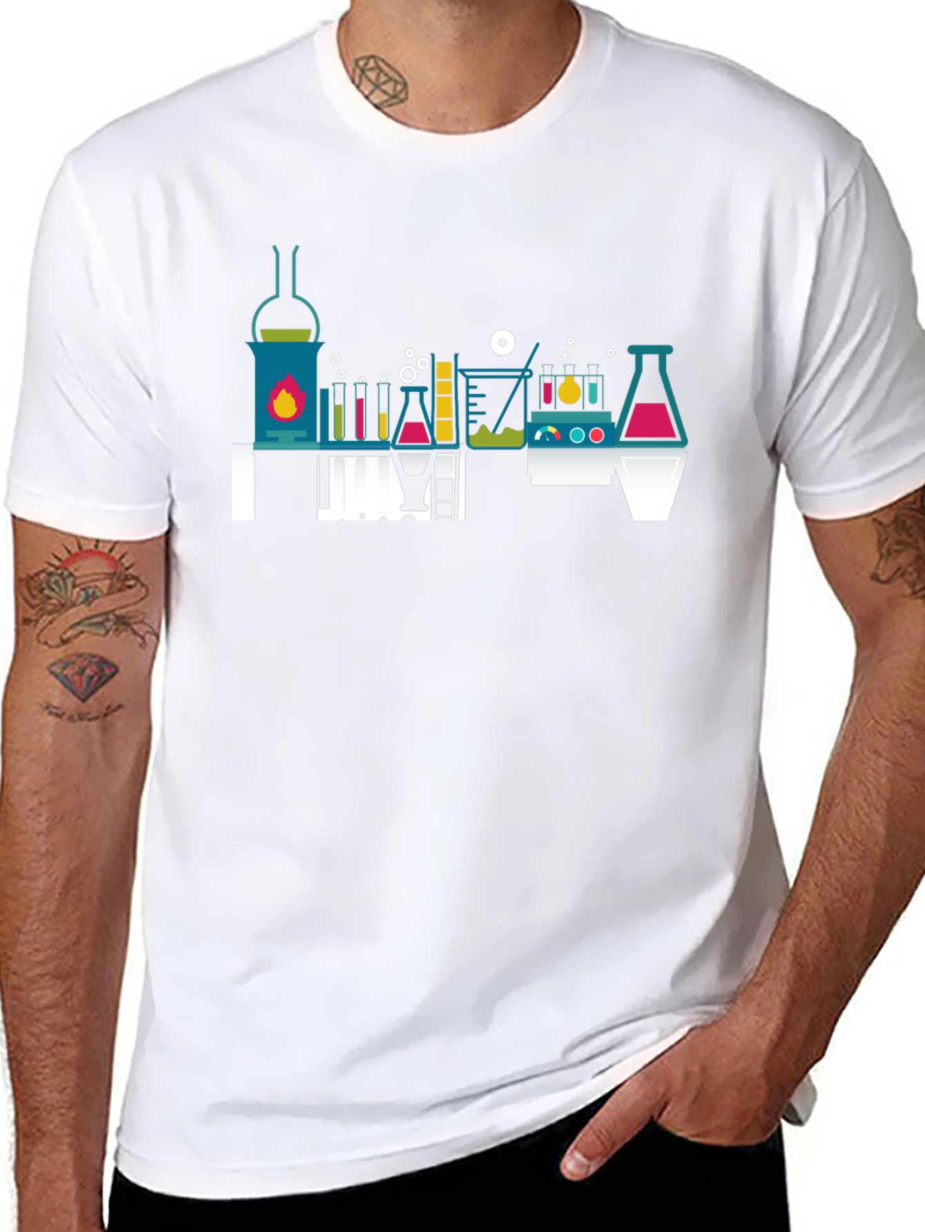 Science Lab T-Shirt - Cool Experiment Design
