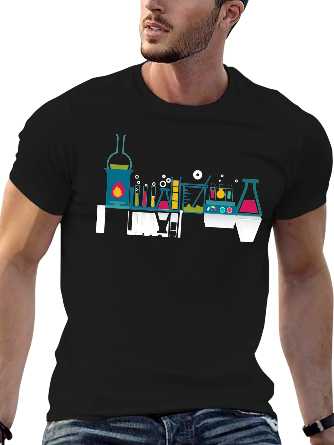 Science Lab T-Shirt - Cool Experiment Design
