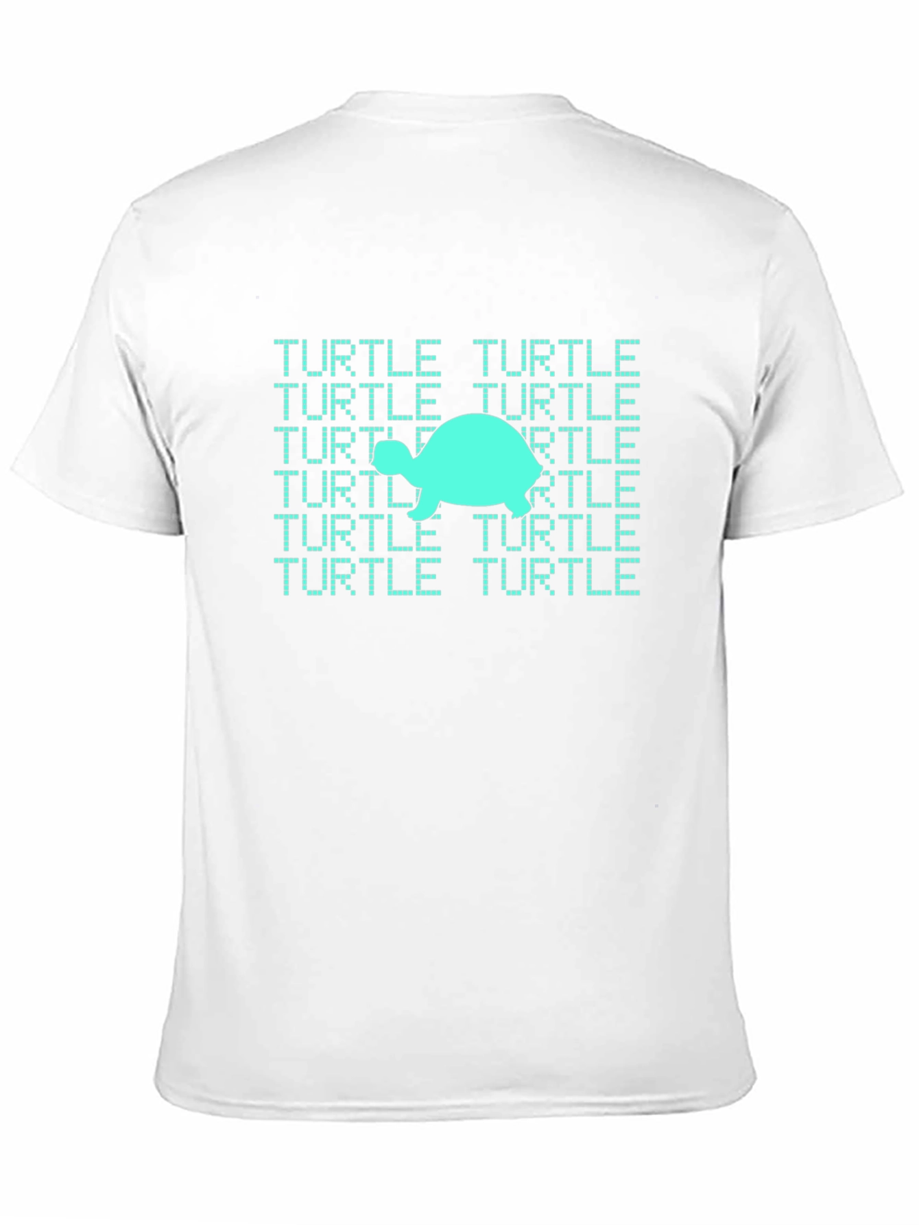 Turtle Graphic Tee - Pixel Art Sea Turtle Shirt