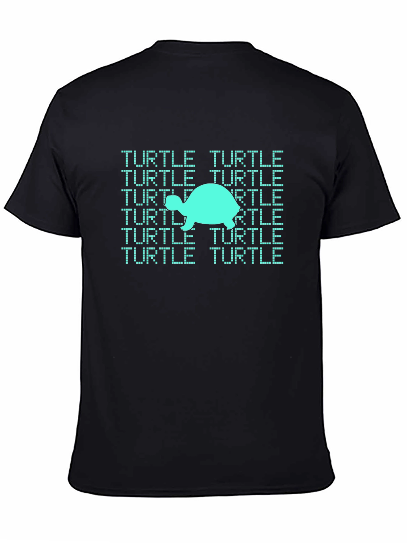 Turtle Graphic Tee - Pixel Art Sea Turtle Shirt