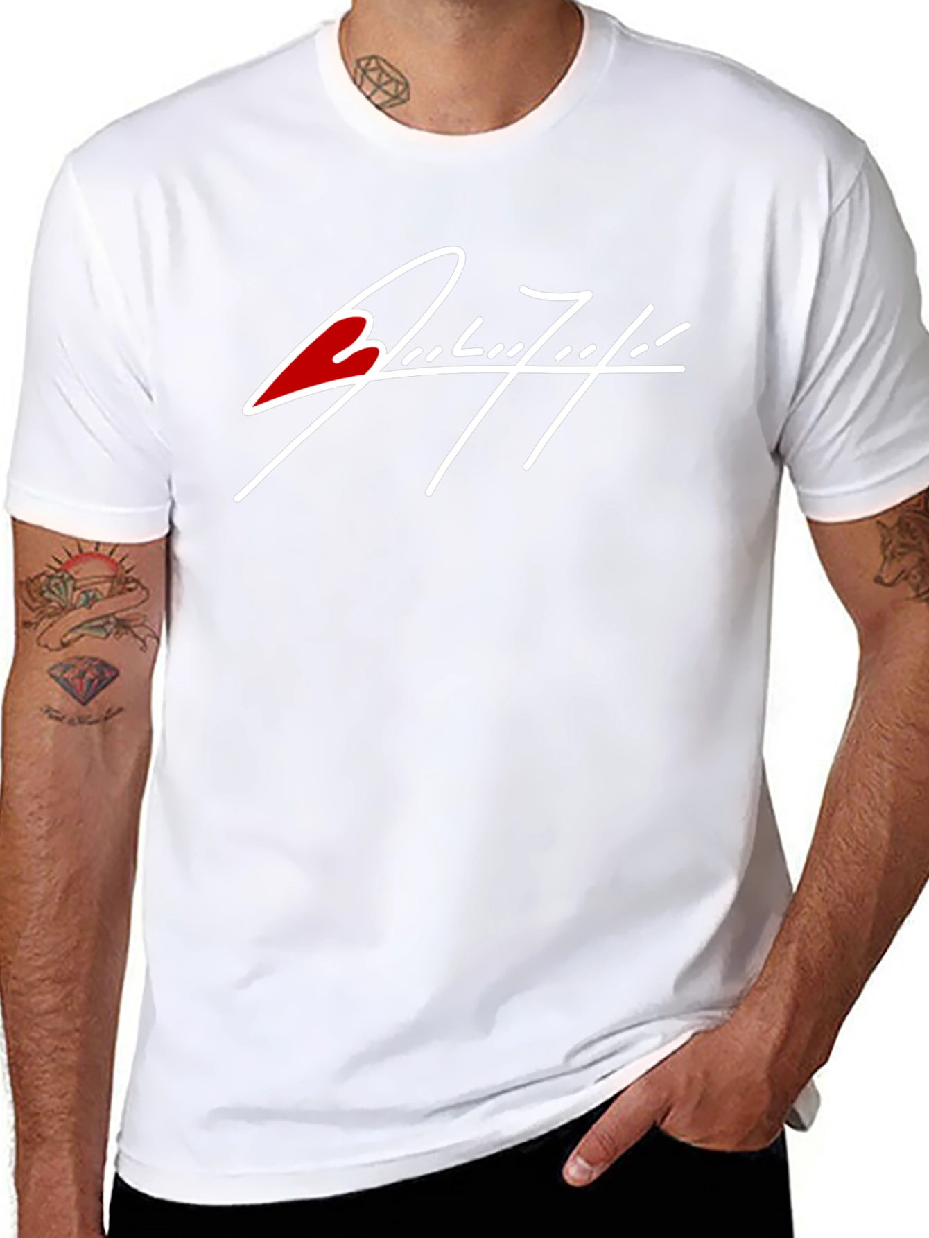 Signature Graphic Tee - Black