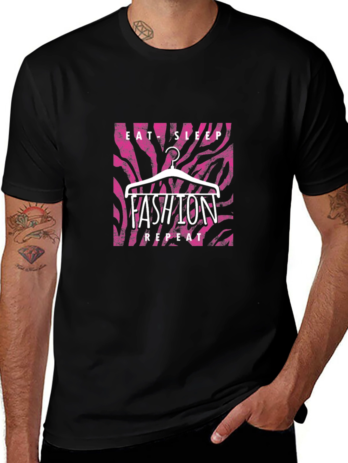 Fashion Hanger Tee - Eat Sleep Fashion Repeat
