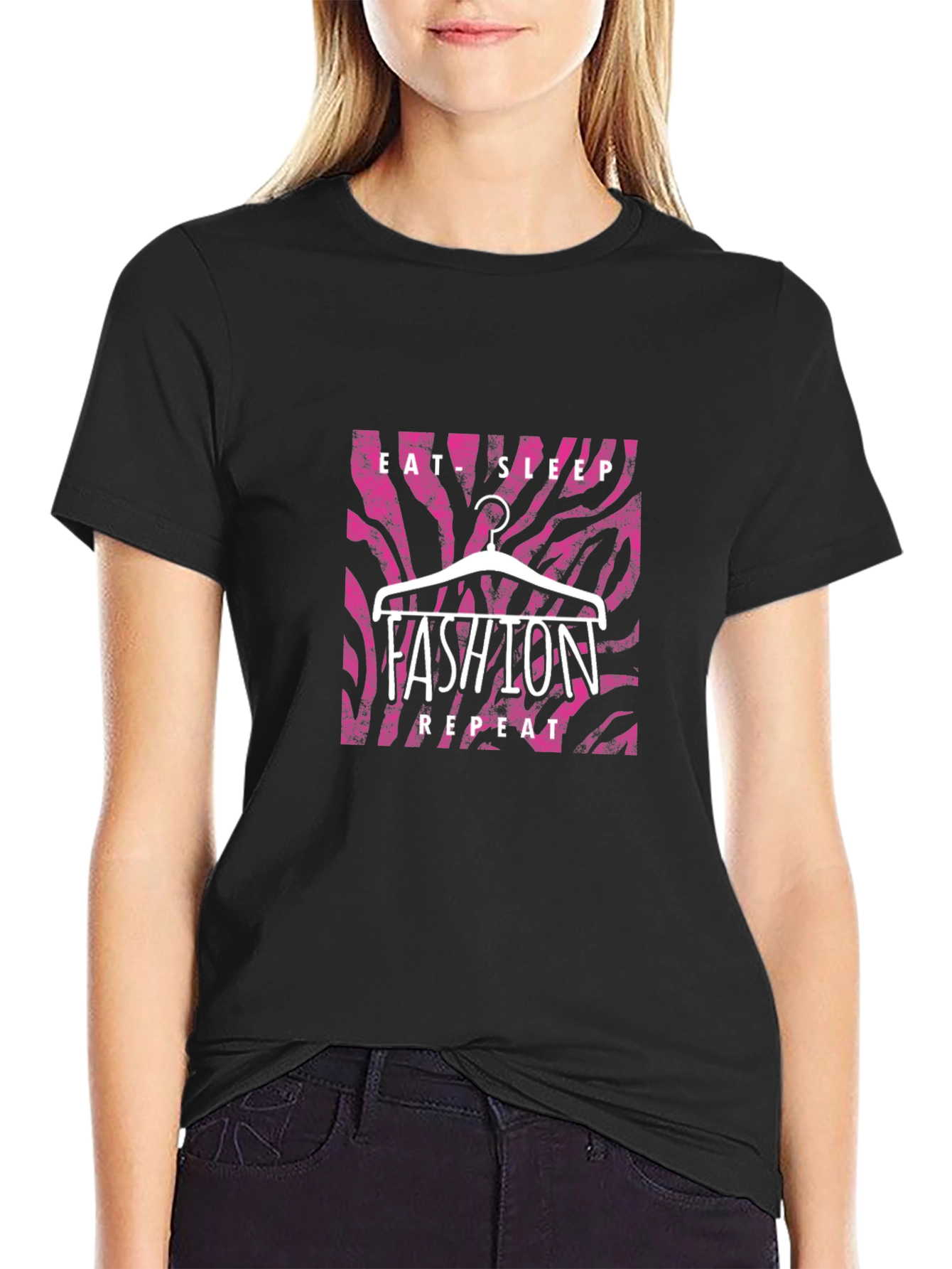 Fashion Hanger Tee - Eat Sleep Fashion Repeat