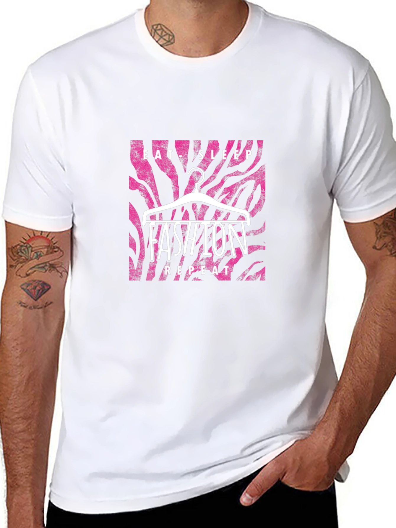 Fashion Hanger Tee - Eat Sleep Fashion Repeat