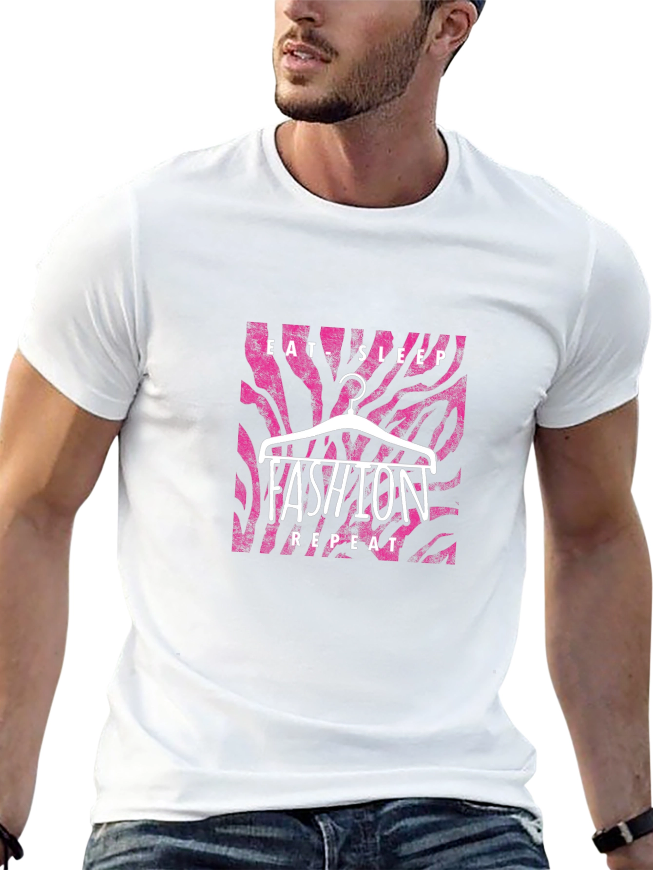 Fashion Hanger Tee - Eat Sleep Fashion Repeat