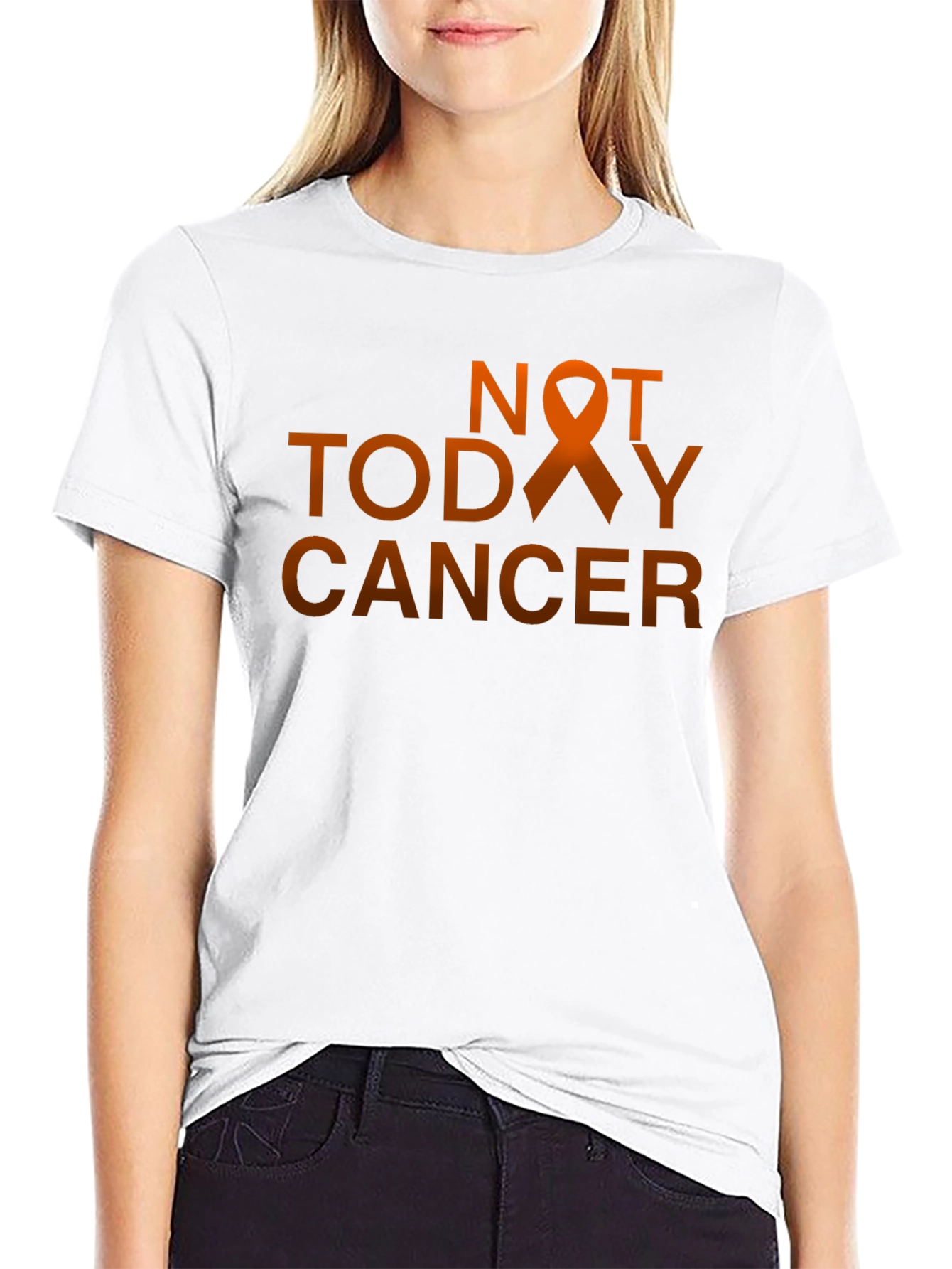 Not Today Cancer T-Shirt - Fight Cancer Awareness