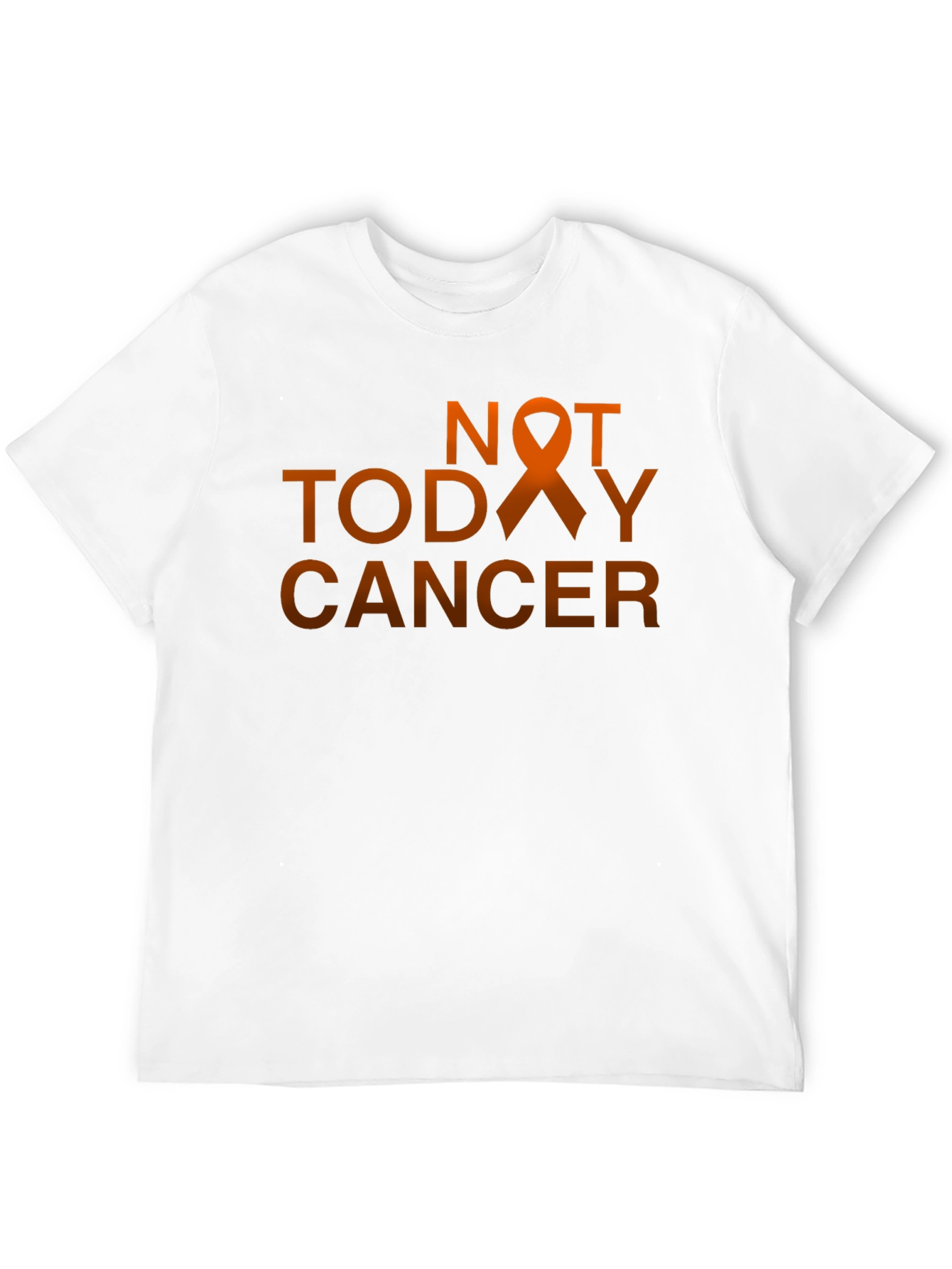 Not Today Cancer T-Shirt - Fight Cancer Awareness