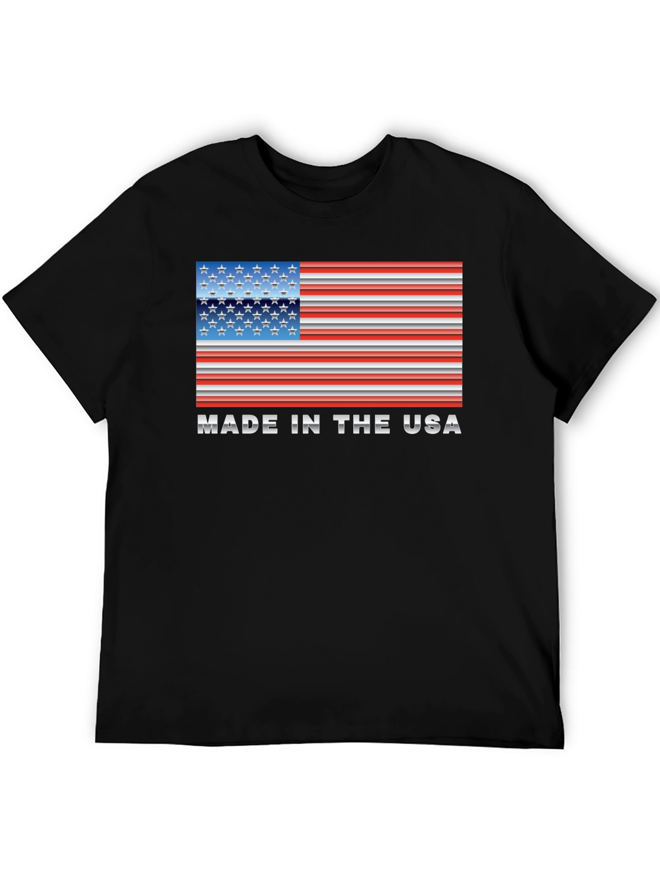 Made in USA Flag Graphic T-Shirt