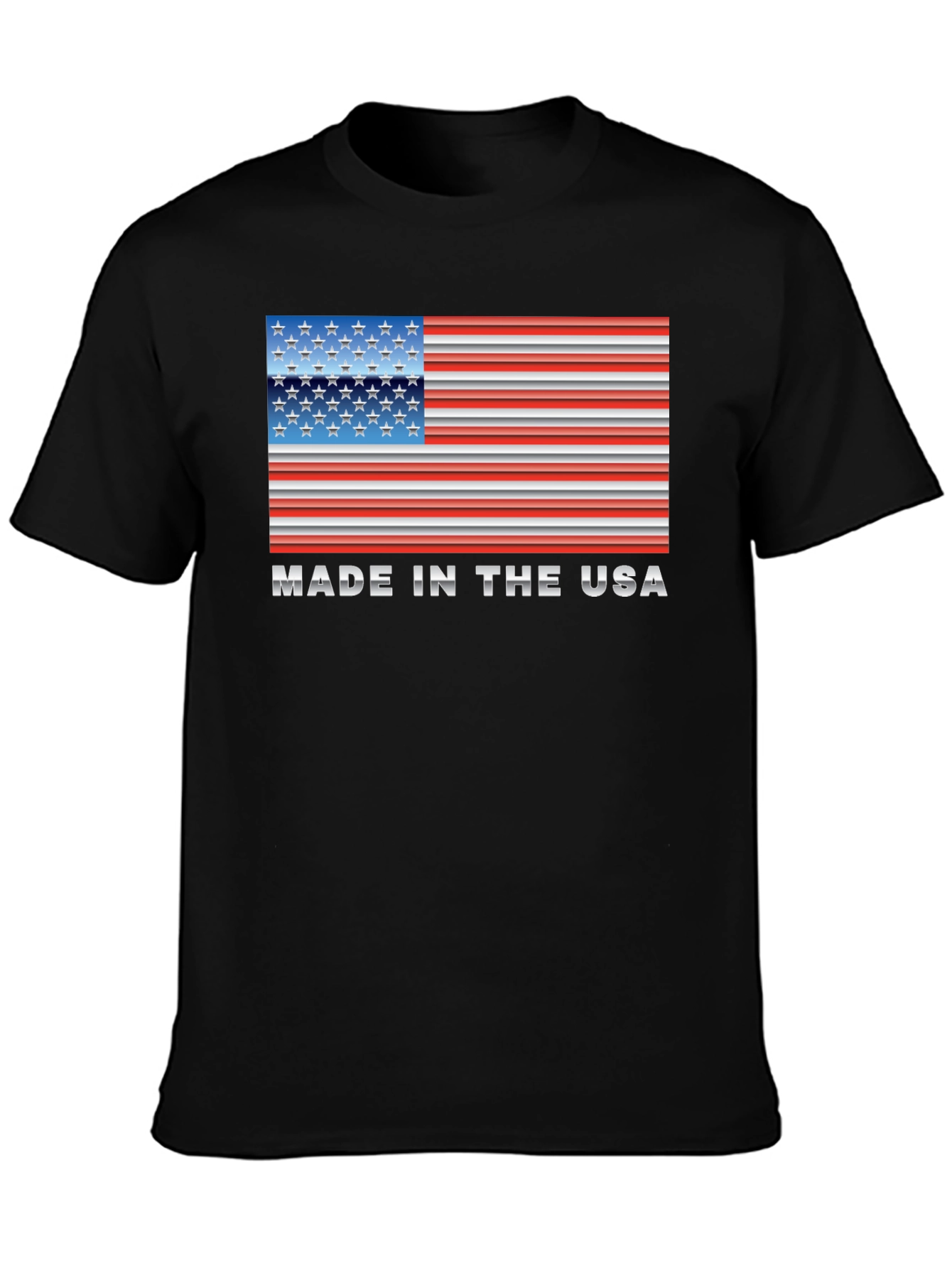 Made in USA Flag Graphic T-Shirt