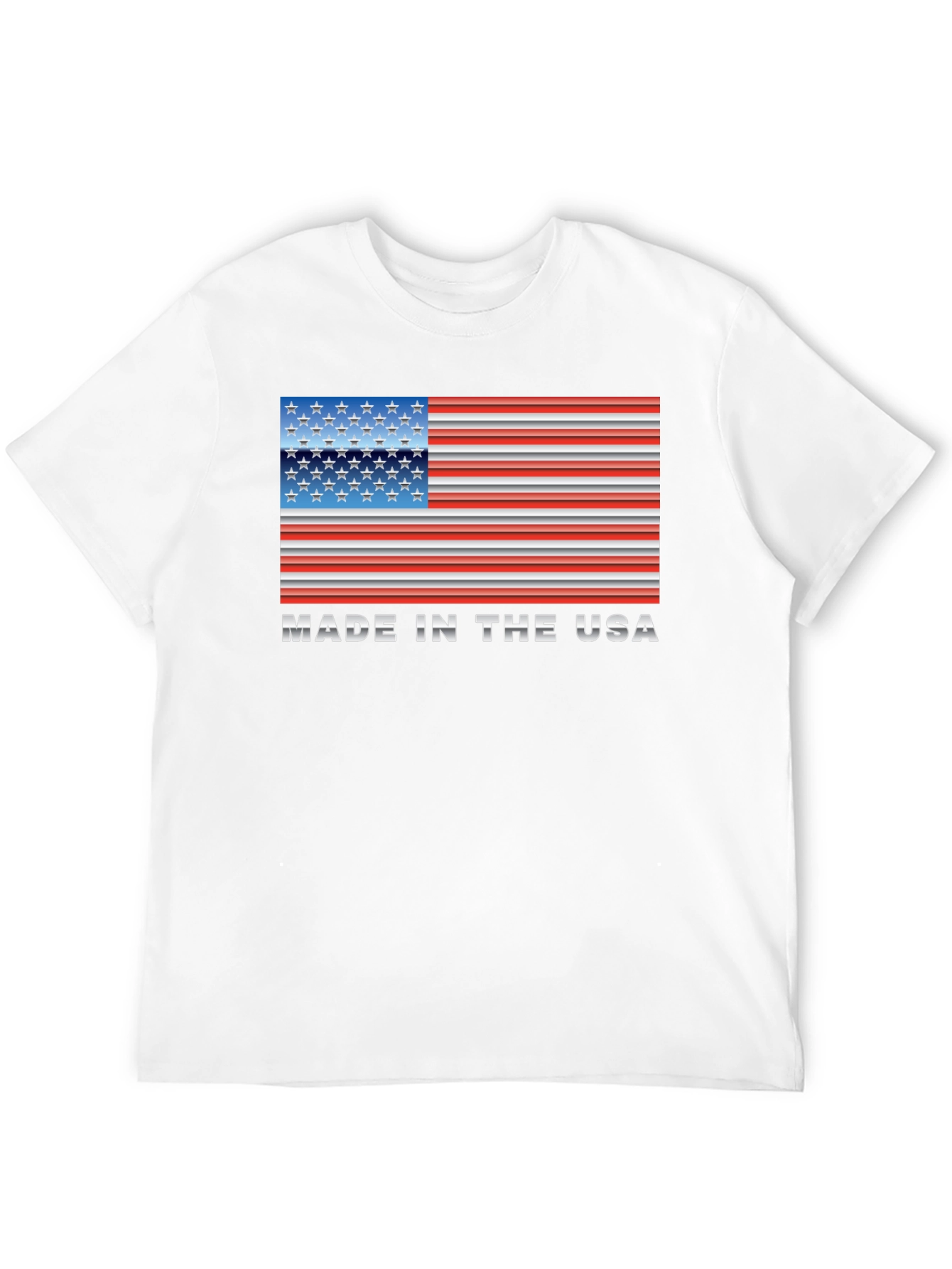 Made in USA Flag Graphic T-Shirt