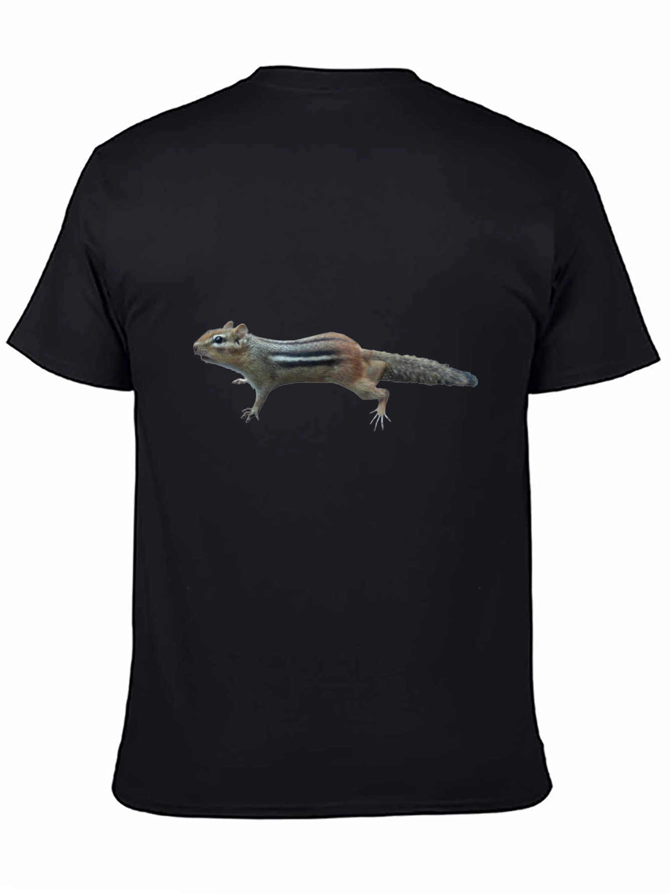 Chipmunk Graphic Tee - Unique Animal Print Shirt