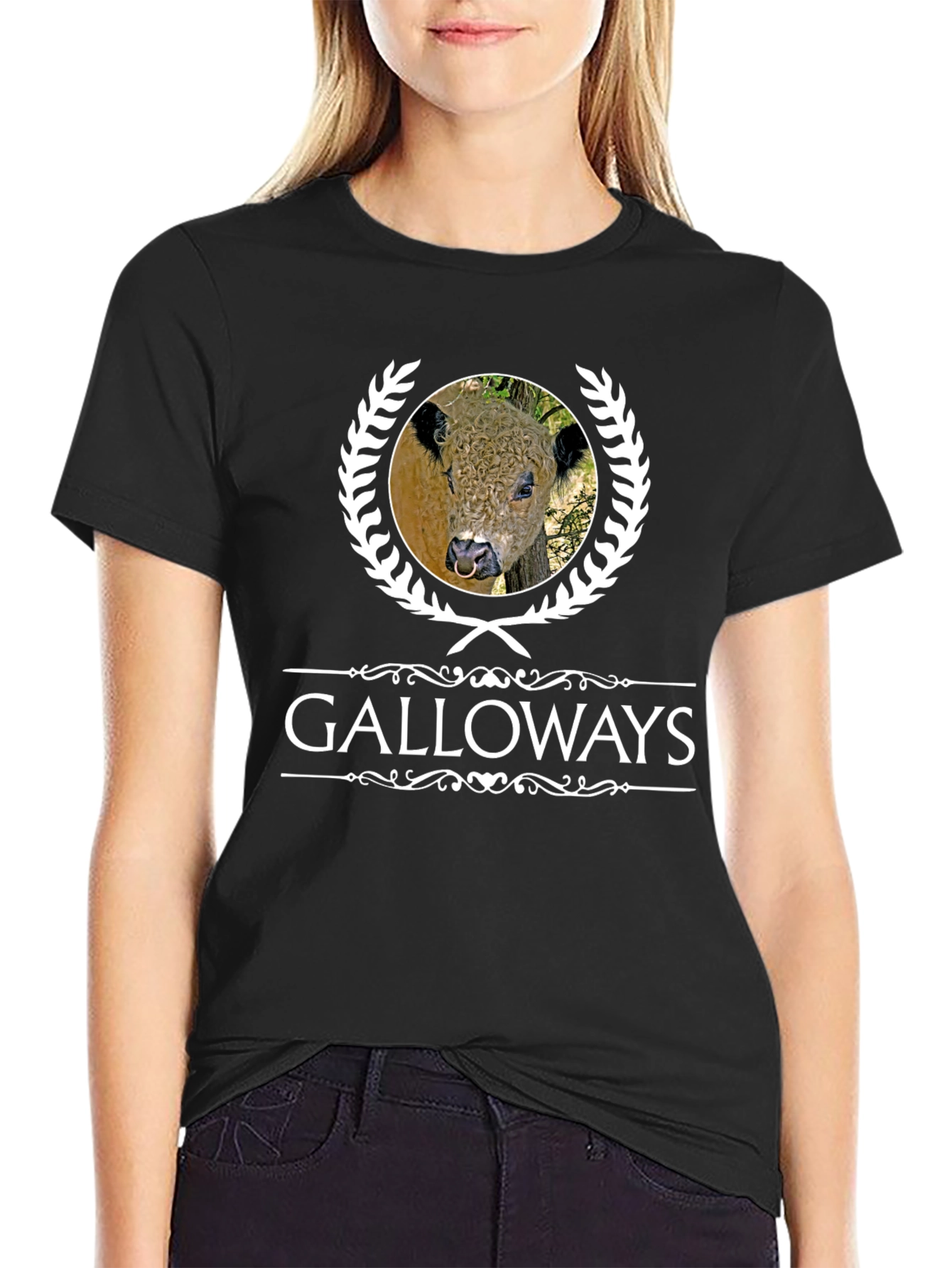 Galloways Bull Graphic Tee - Unique Design T-Shirt