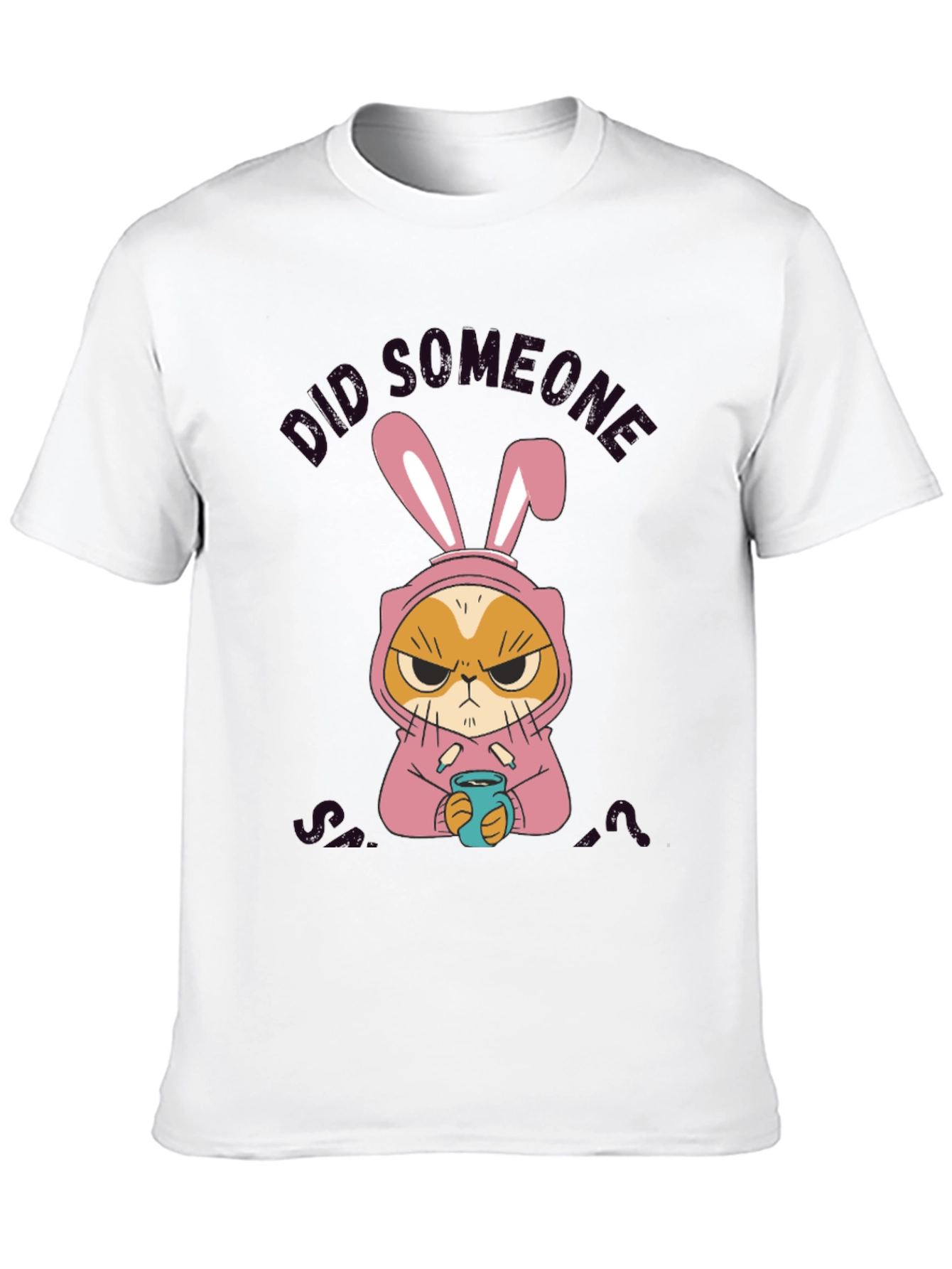 Grumpy Cat Bunny Costume T-Shirt