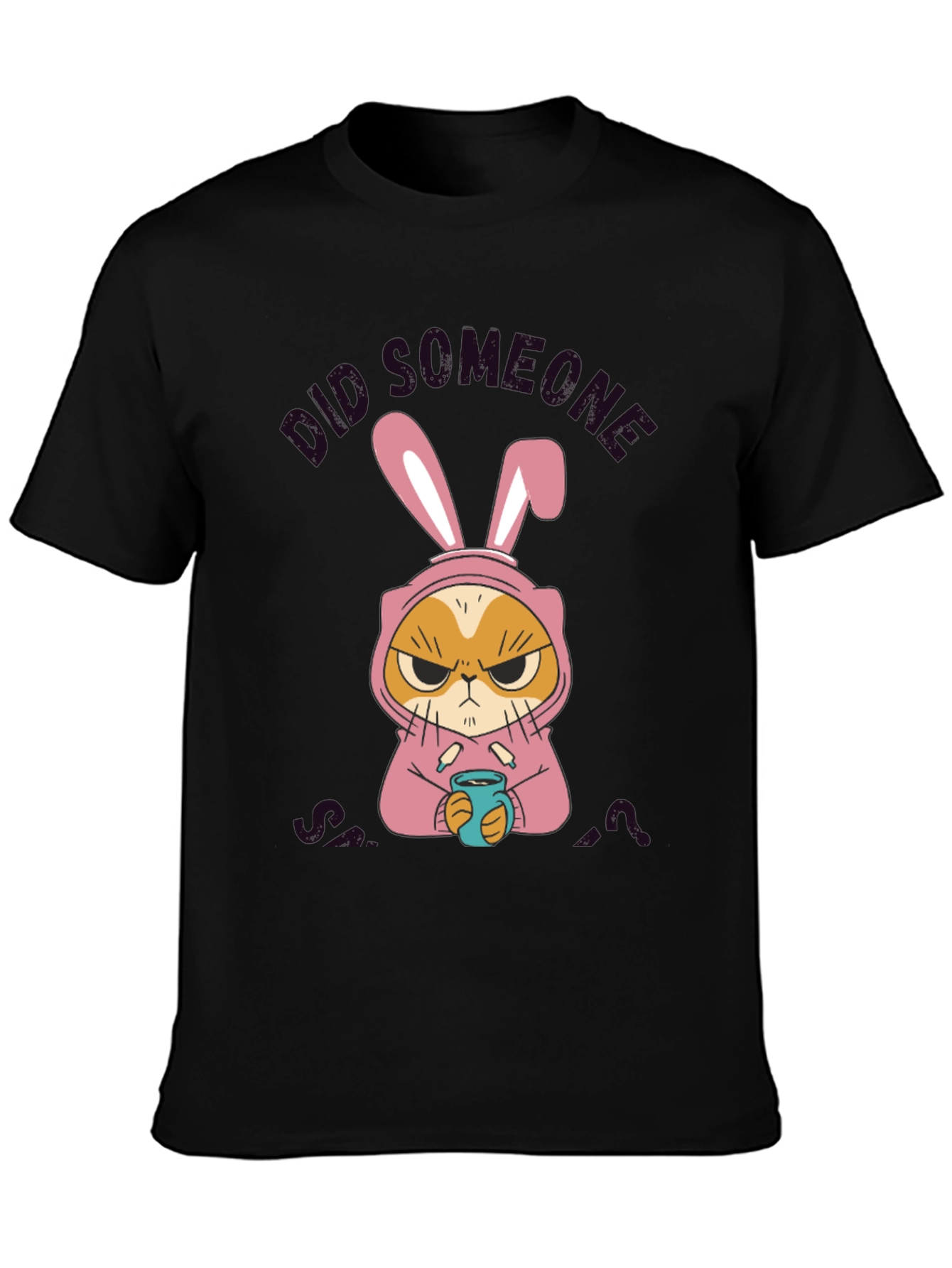 Grumpy Cat Bunny Costume T-Shirt