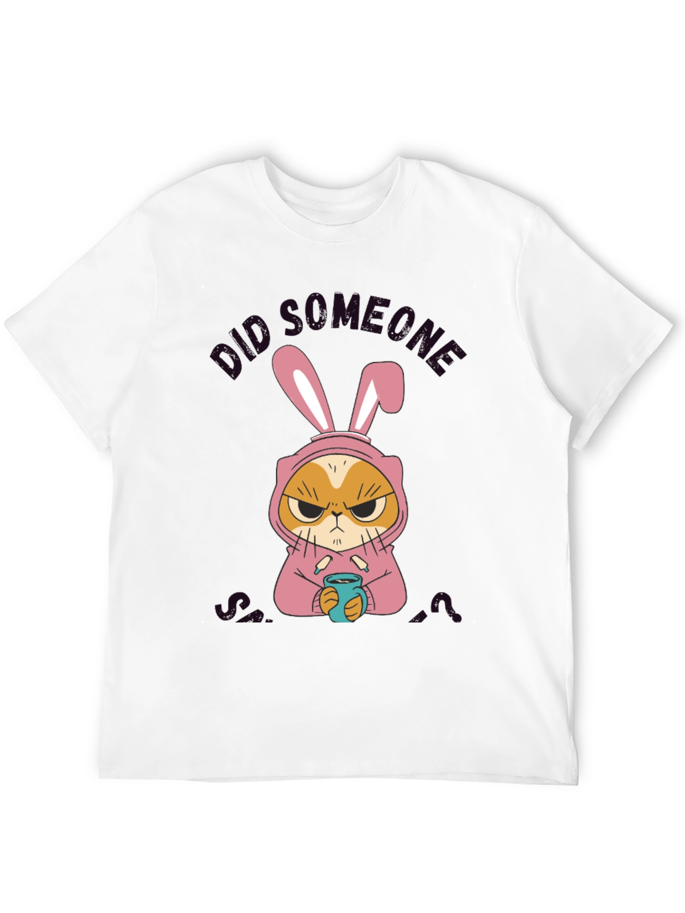 Grumpy Cat Bunny Costume T-Shirt