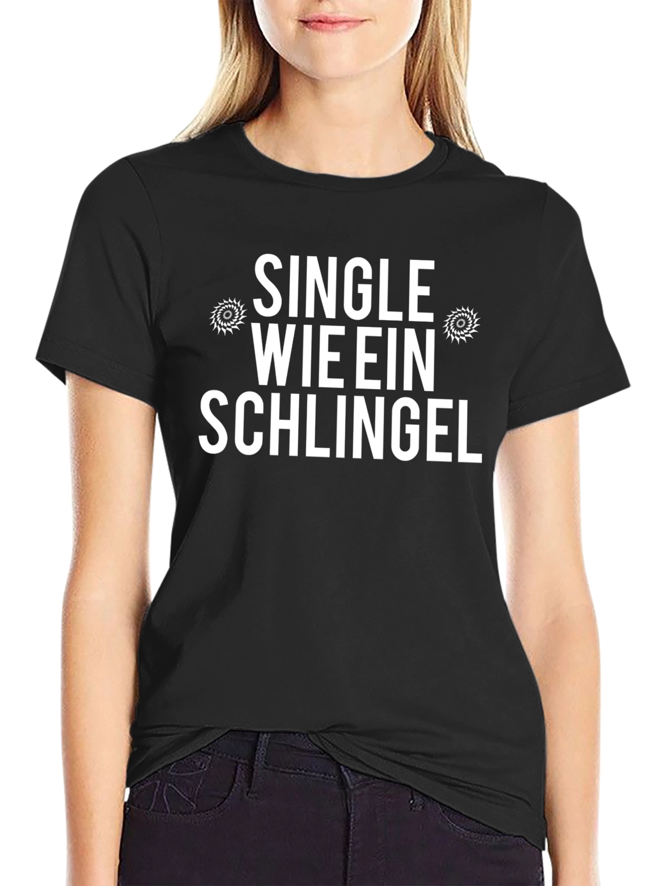 Single Wie Ein Schlingel Graphic Tee