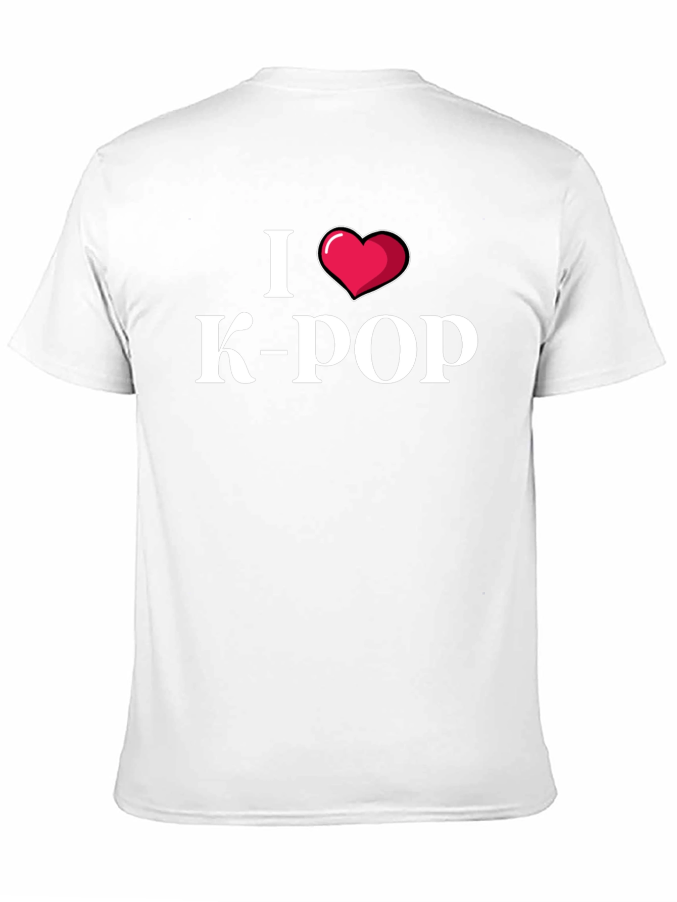 I Heart K-Pop Black T-Shirt