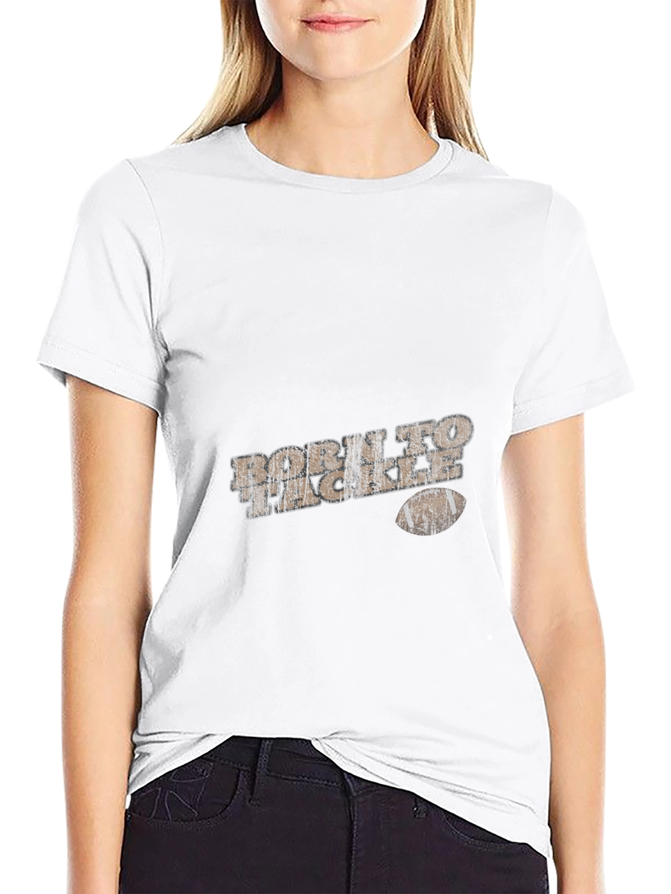 Born to Tackle Graphic Tee