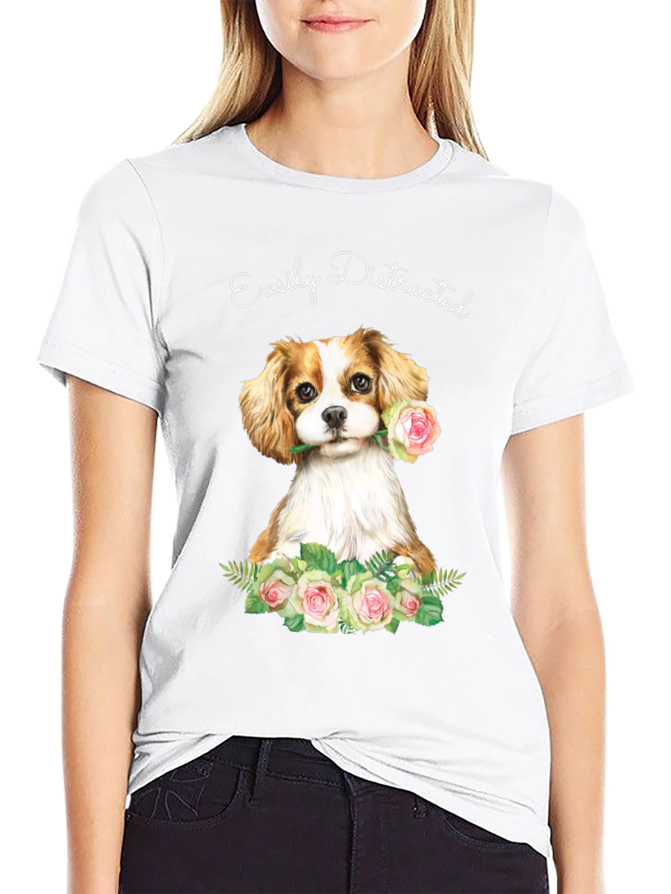Easily Distracted Dog T-Shirt