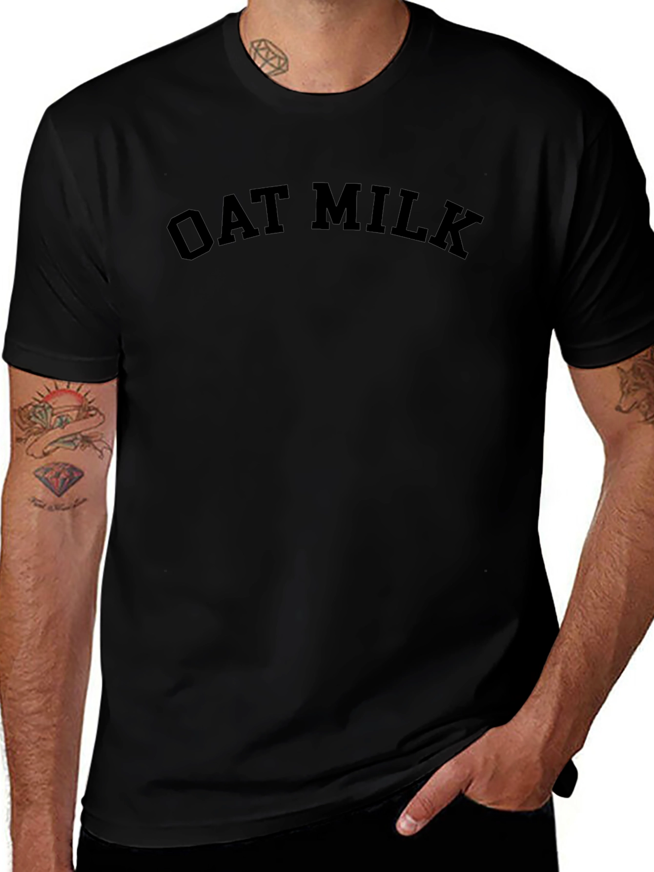 Oat Milk Tee - Vegan Lifestyle T-Shirt