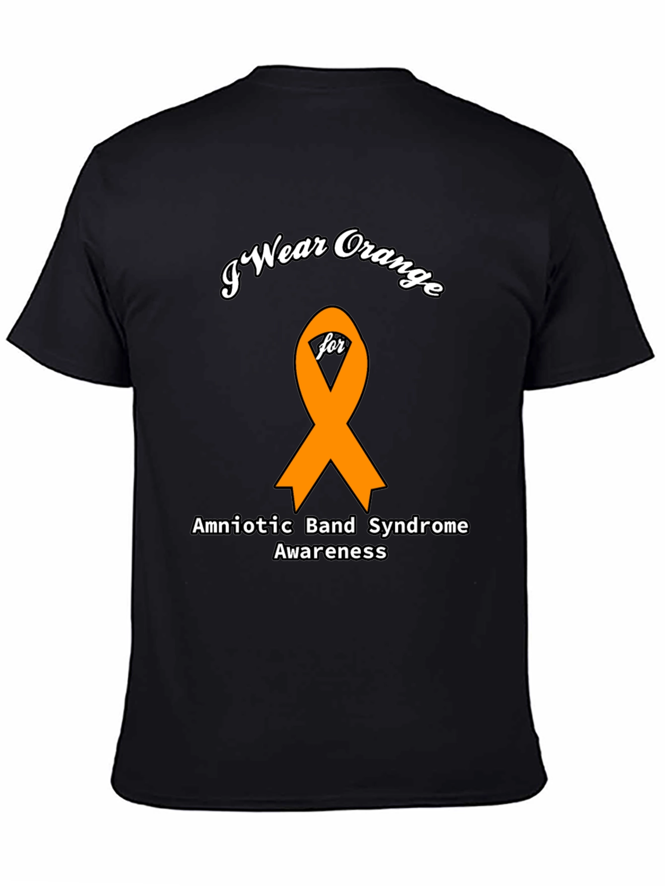 Orange Ribbon Amniotic Band Syndrome Awareness T-Shirt