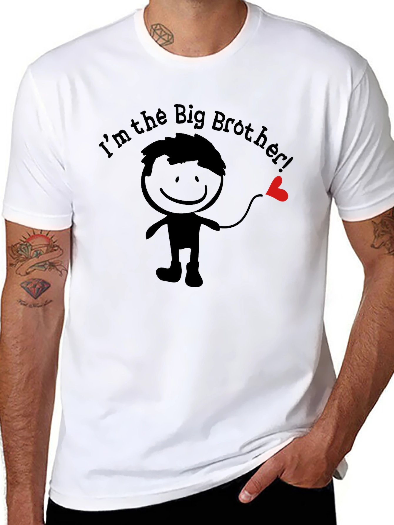 Im the Big Brother T-Shirt - Cute Brother Gift