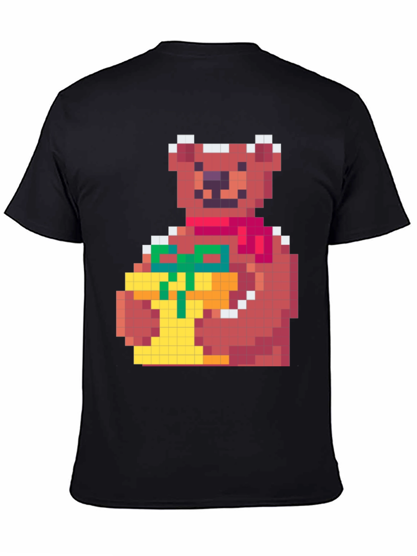 Pixelated Bear with Gift T-Shirt