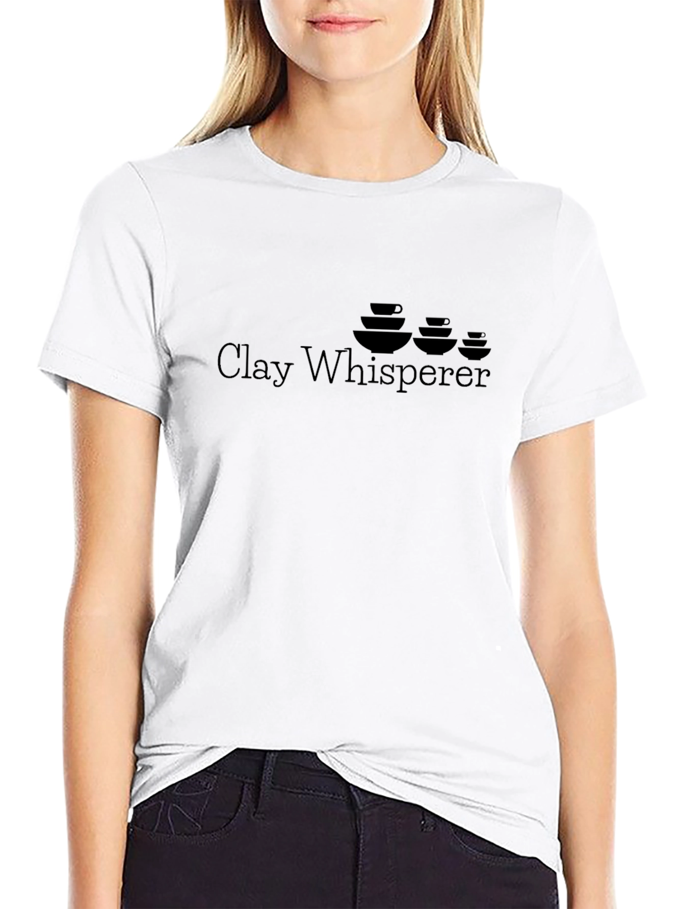 Clay Whisperer Graphic Tee - Pottery Lover Shirt