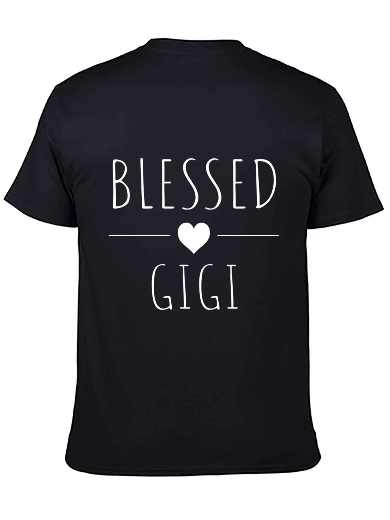 Blessed Gigi T-Shirt - Heart Graphic Tee