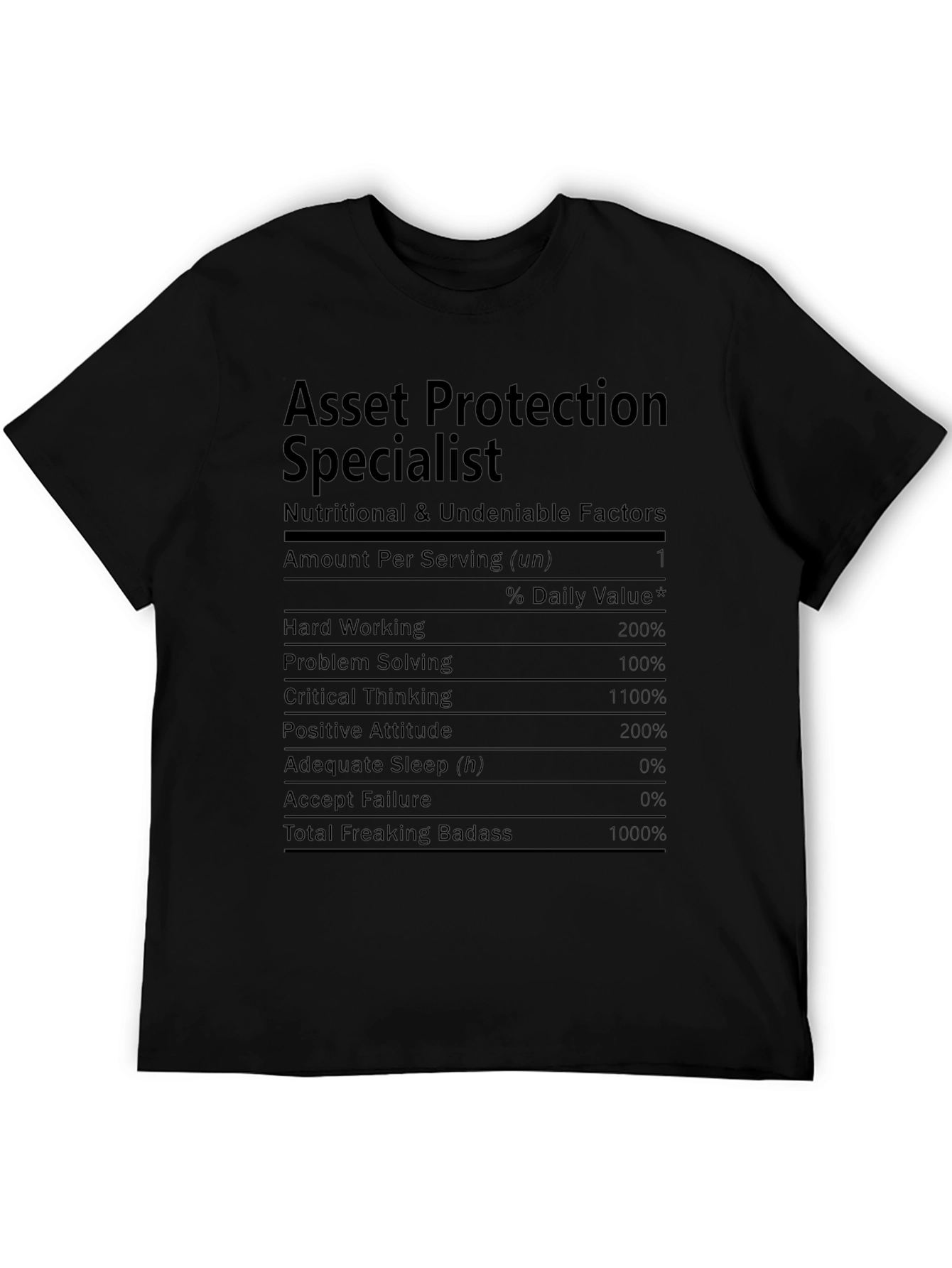 Asset Protection Specialist T-Shirt