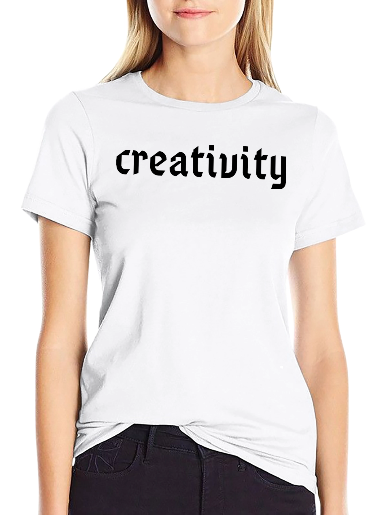 Creativity Black T-Shirt